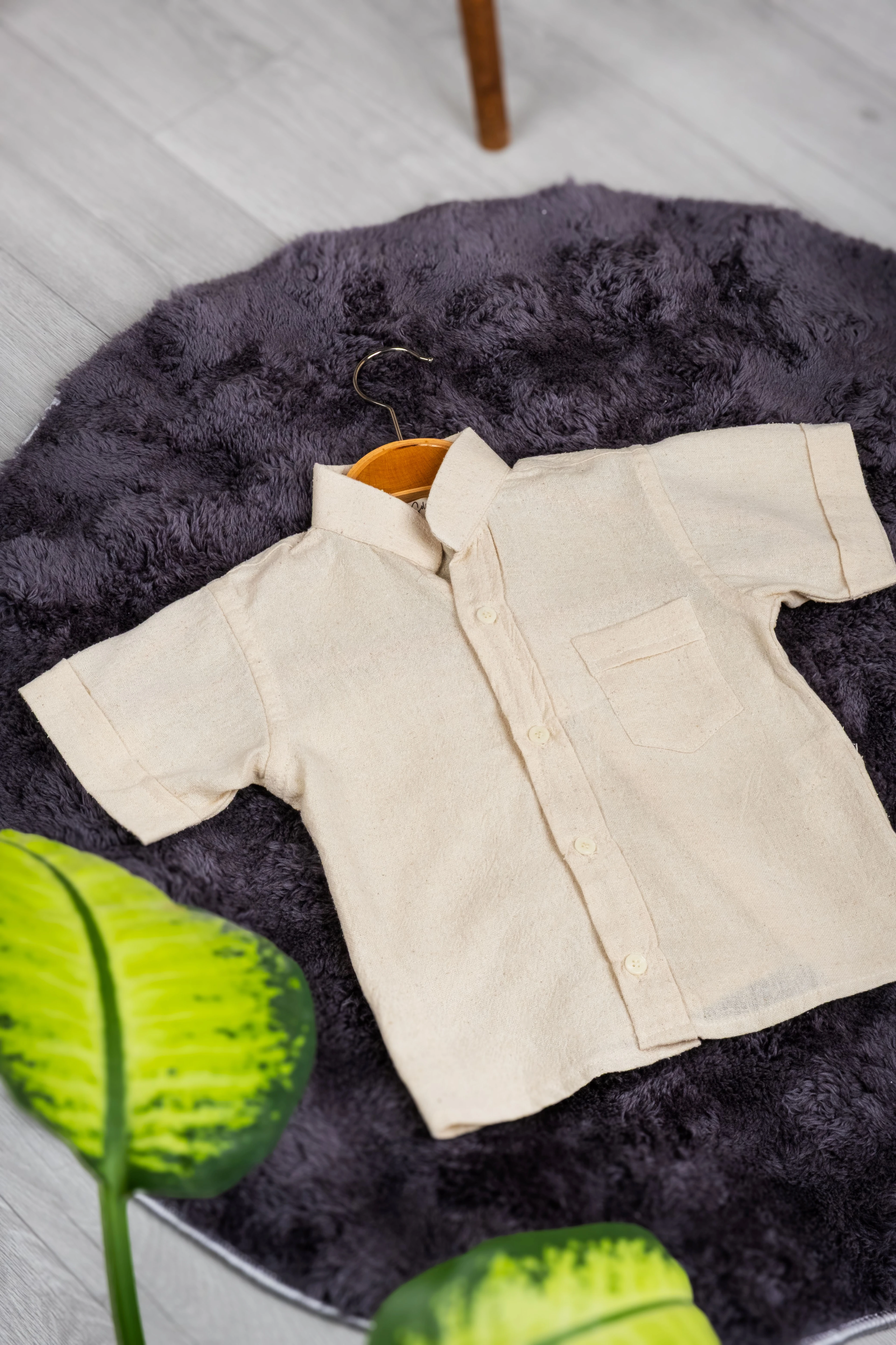 Solevia CotSilque Organik Pamuk-İpek Hakim Yaka Gömlek