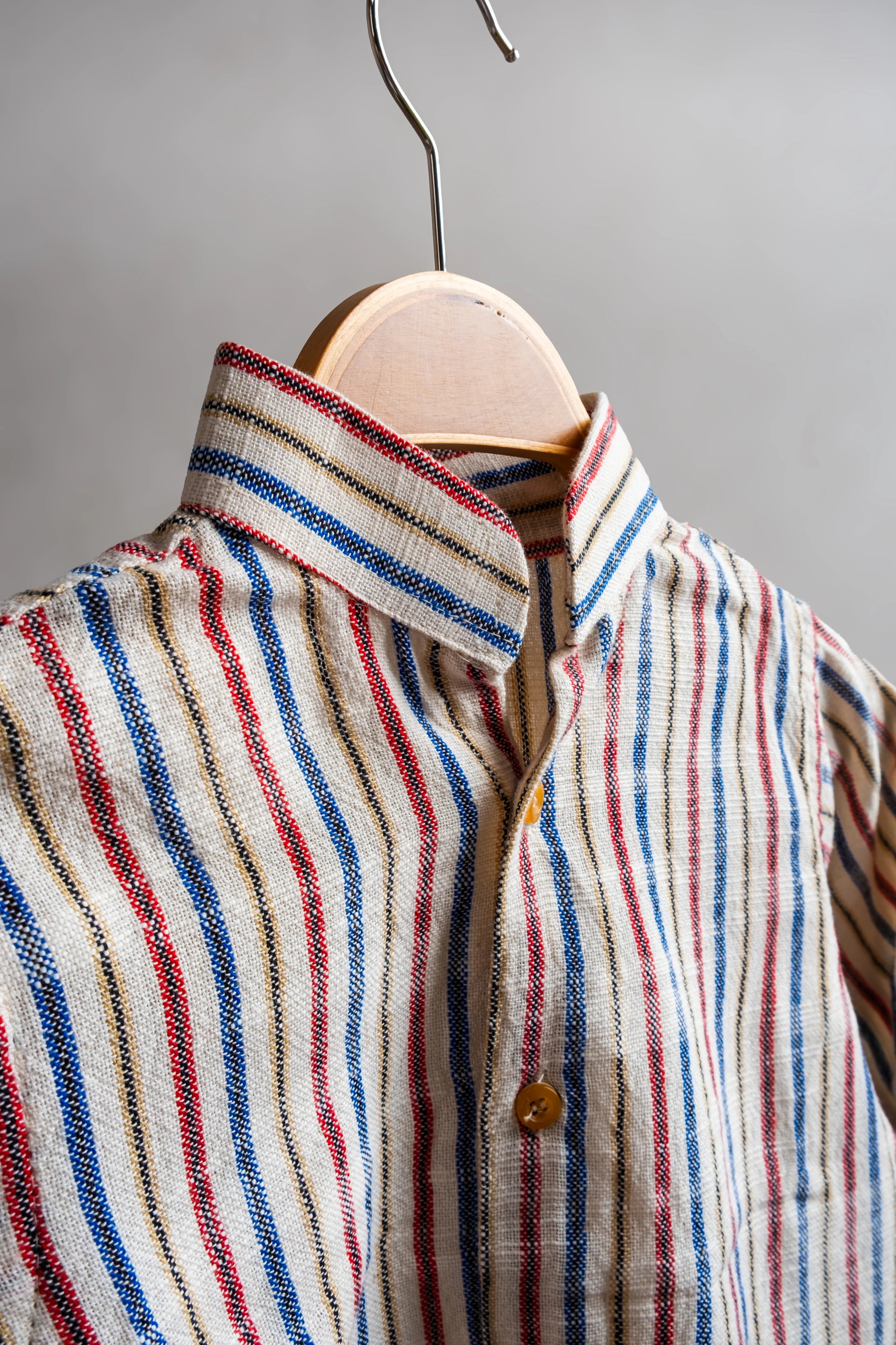 ColorJoy %100 Organik Pamuk Hakim Yaka Uzun kol gömlek