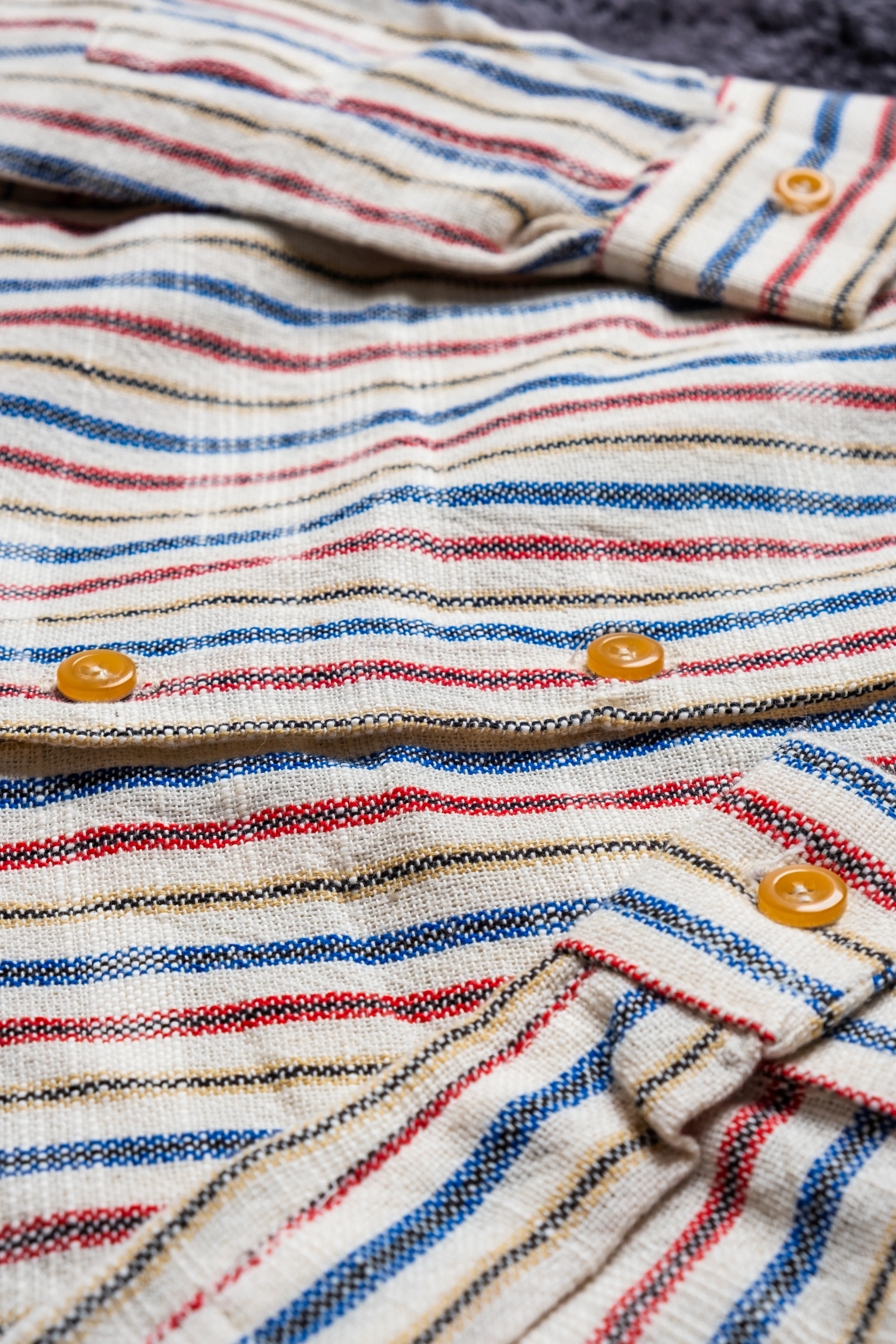 ColorJoy %100 Organik Pamuk Hakim Yaka Uzun kol gömlek