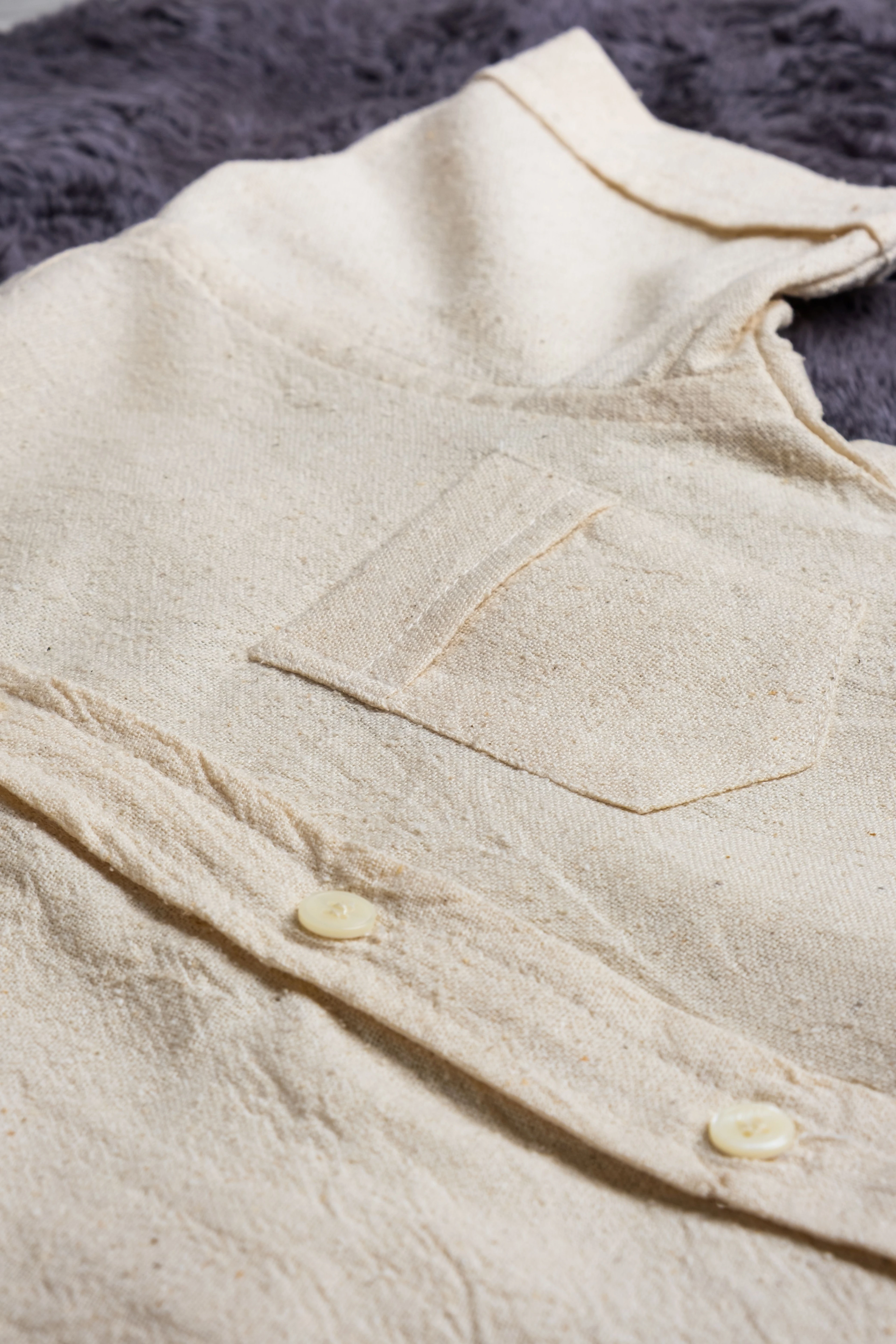 Solevia CotSilque Organik Pamuk-İpek Hakim Yaka Gömlek