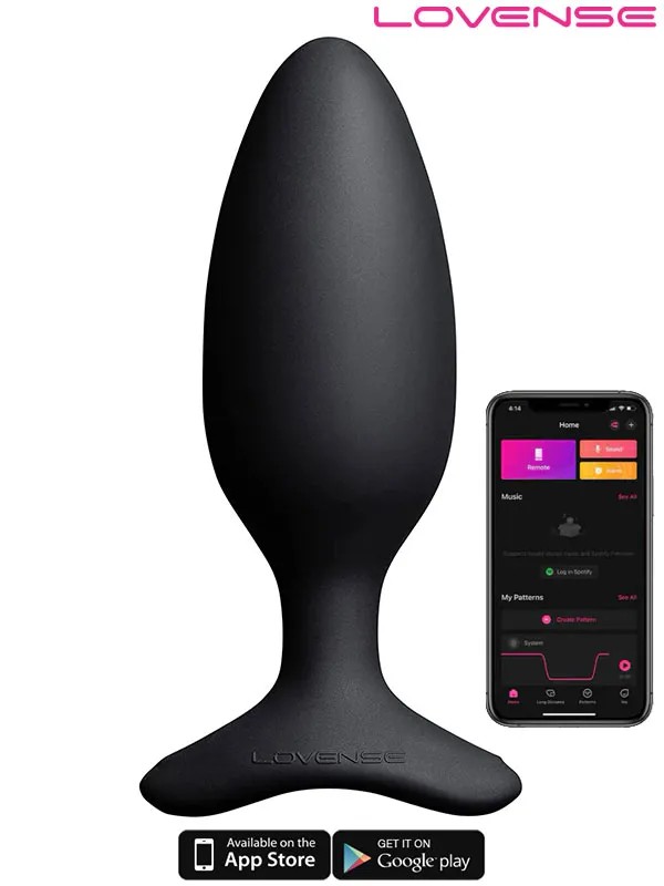 Lovense HUSH 2 Anal Plug 1.75" App Controlled