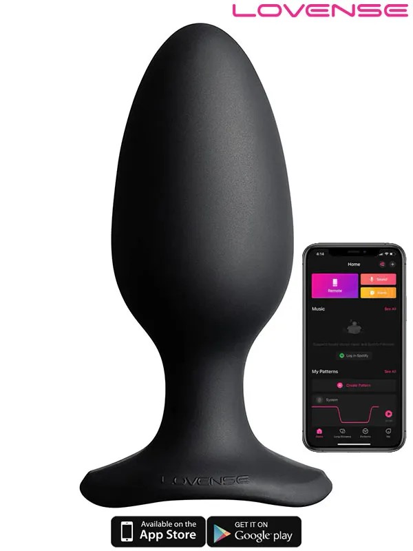 Lovense HUSH 2 Anal Plug 2.25" App Controlled