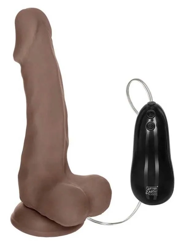 12 Fonksiyonlu Oynar Başlı 21 cm Dildo Melez