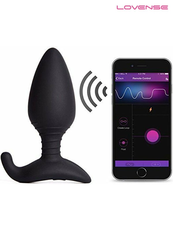 Lovense HUSH App Controlled Anal Plug 1.75"