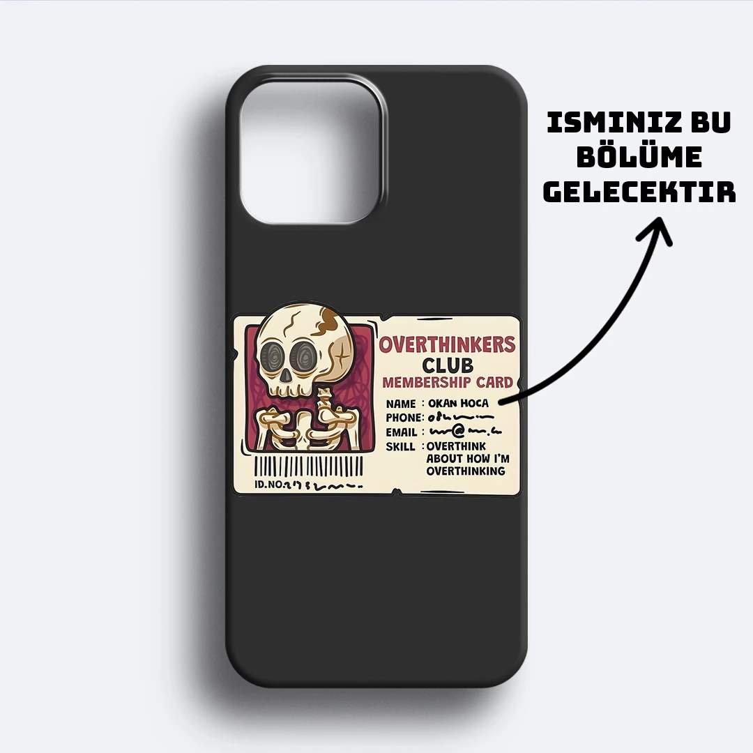 OVERTHINKERS CARD CASE