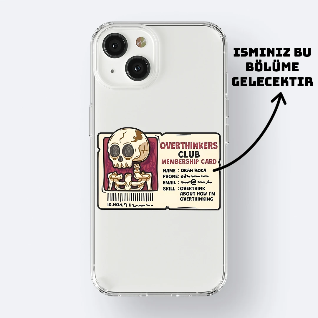 OVERTHINKERS CARD CASE