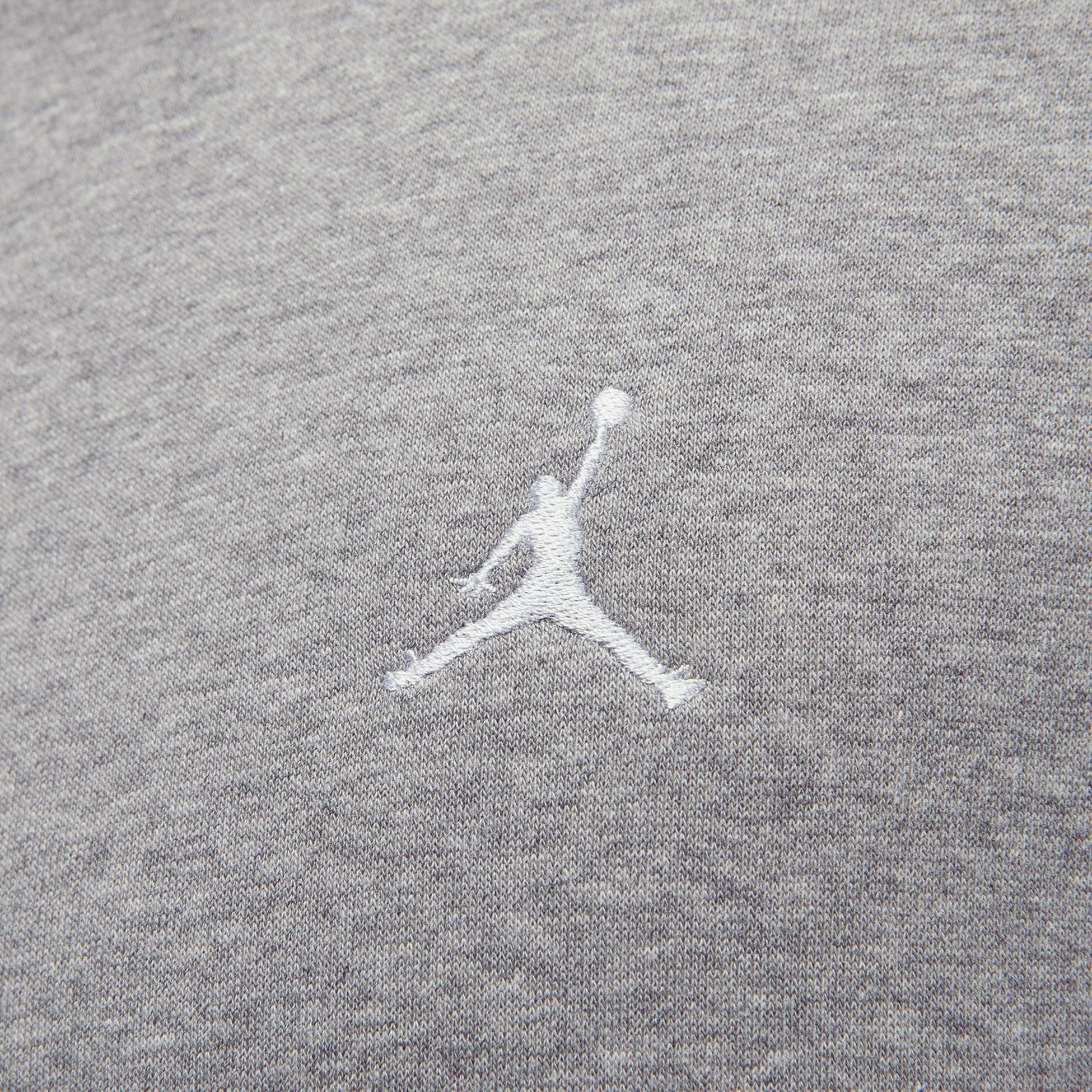 Essentials Tam Boy Fermuarlı Fleece Takım - Dark Grey Heather/Silver