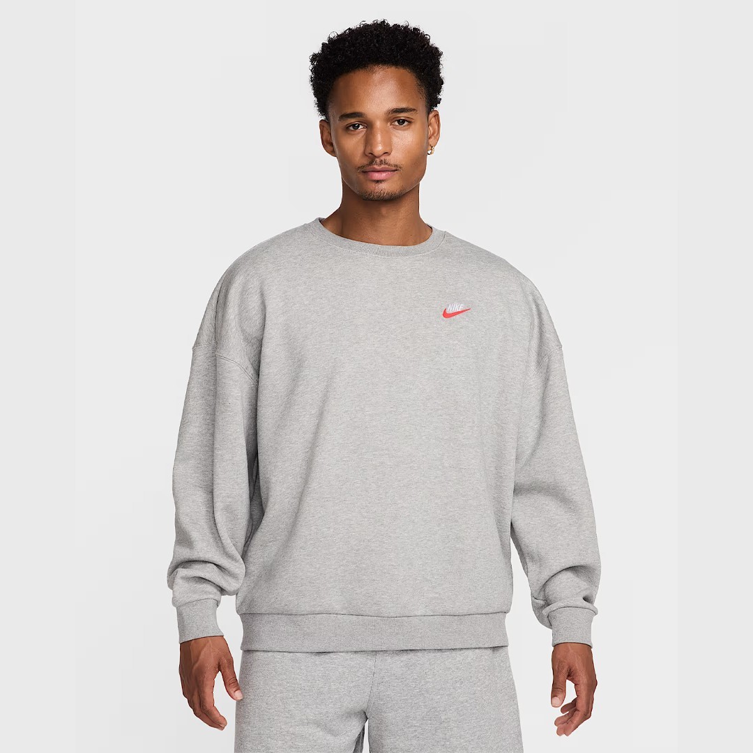 Foundation Club Fleece Sweatshirt - Gri