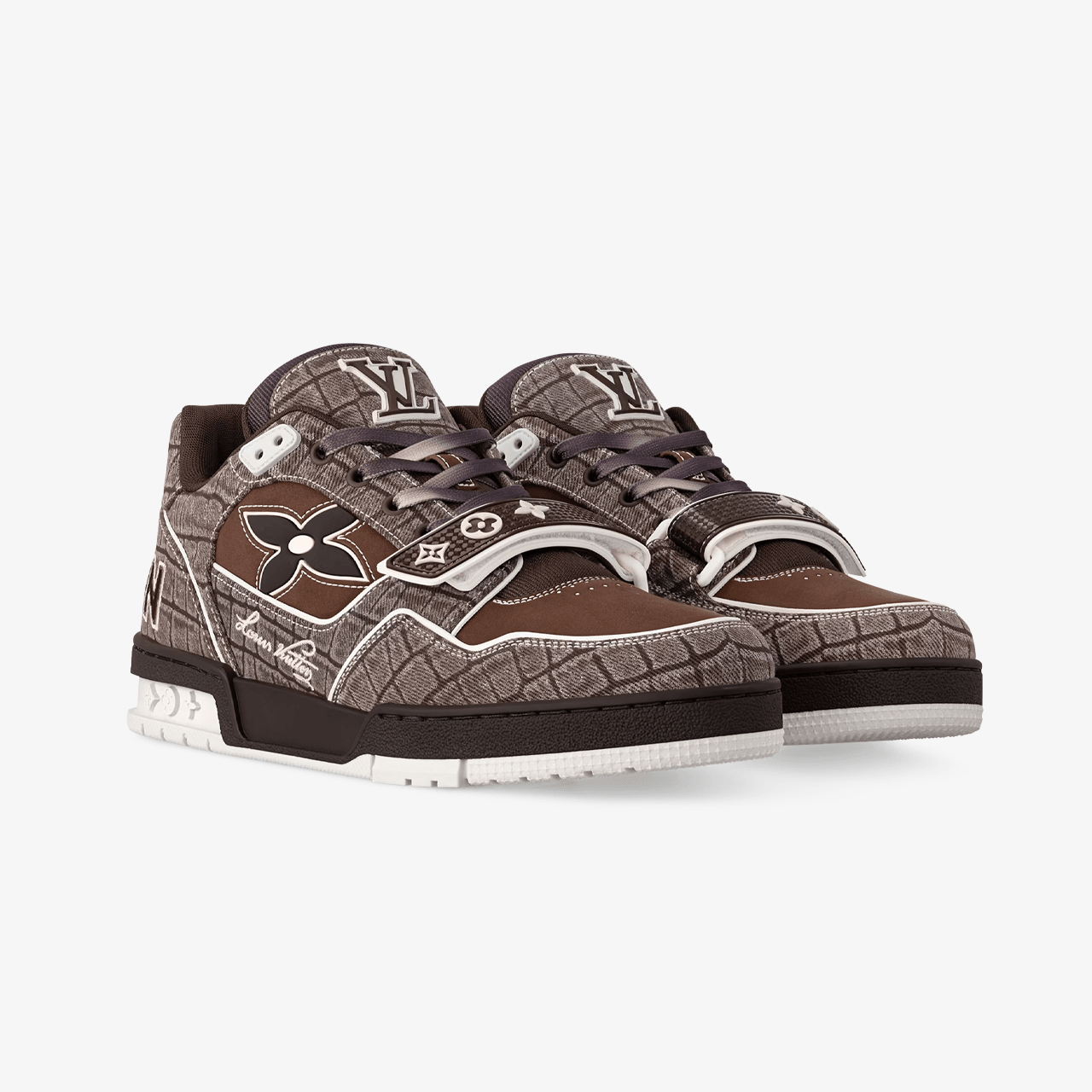 LV Trainer Sneaker  - Kahverengi