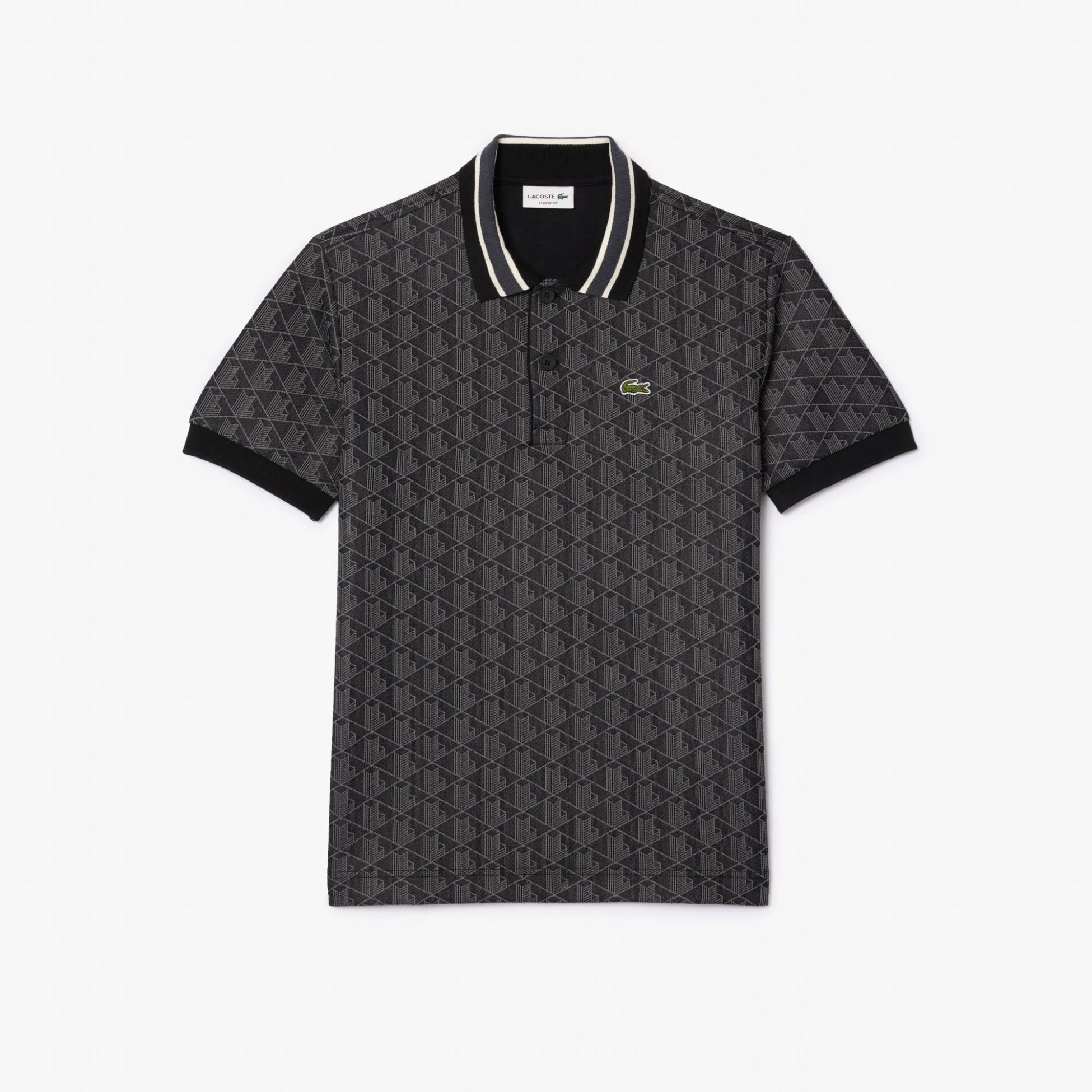 Classic Fit Monogram Polo