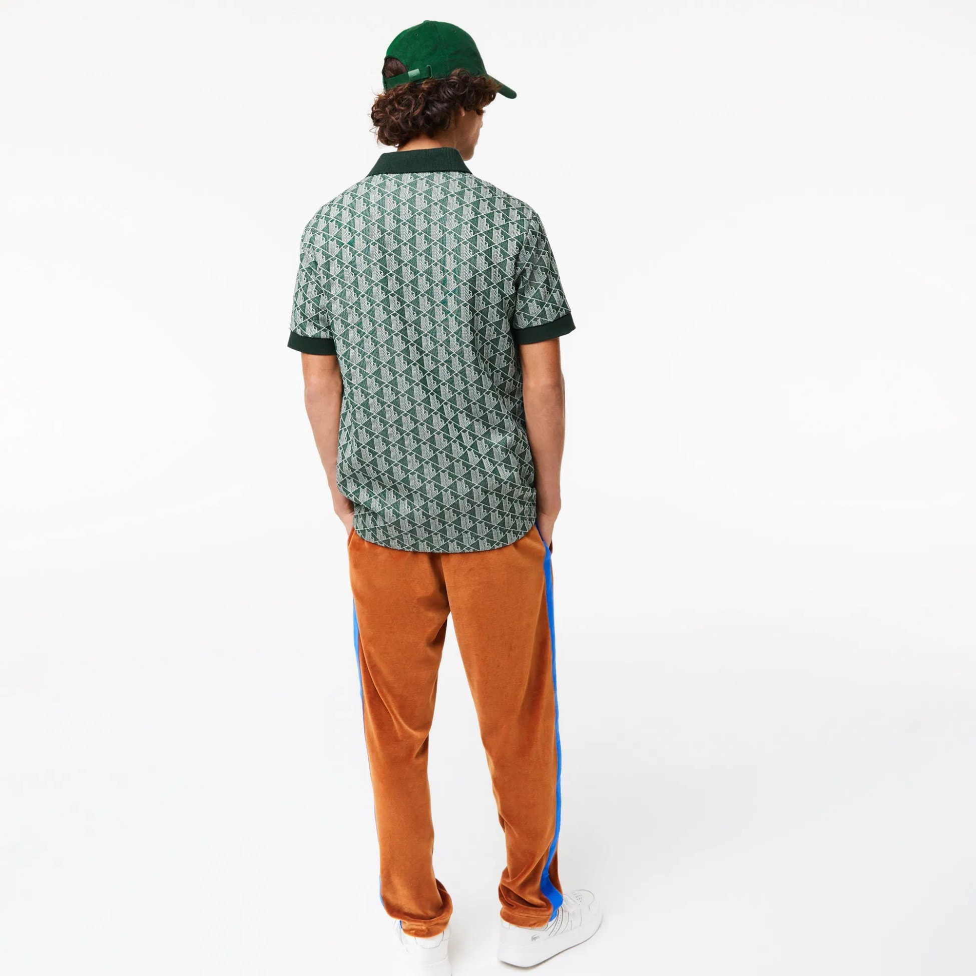 Classic Fit Monogram Polo - Yeşil