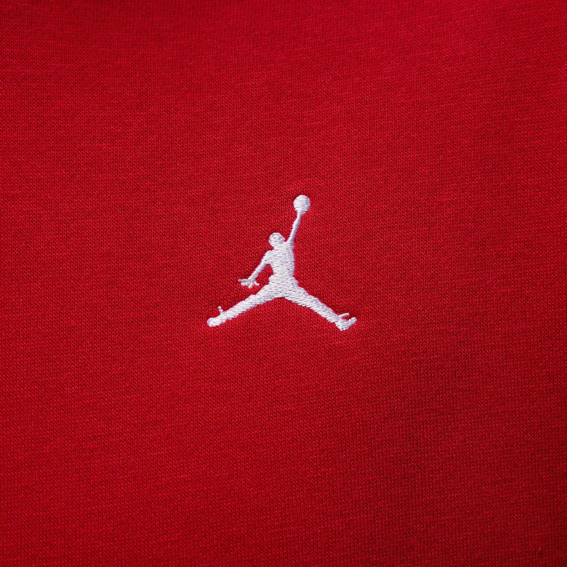 Jordan Brooklyn Fleece Hoodie - Kırmızı