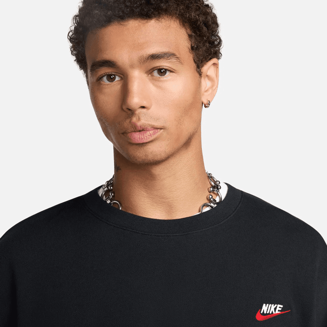 Foundation Club Fleece Sweatshirt - Siyah