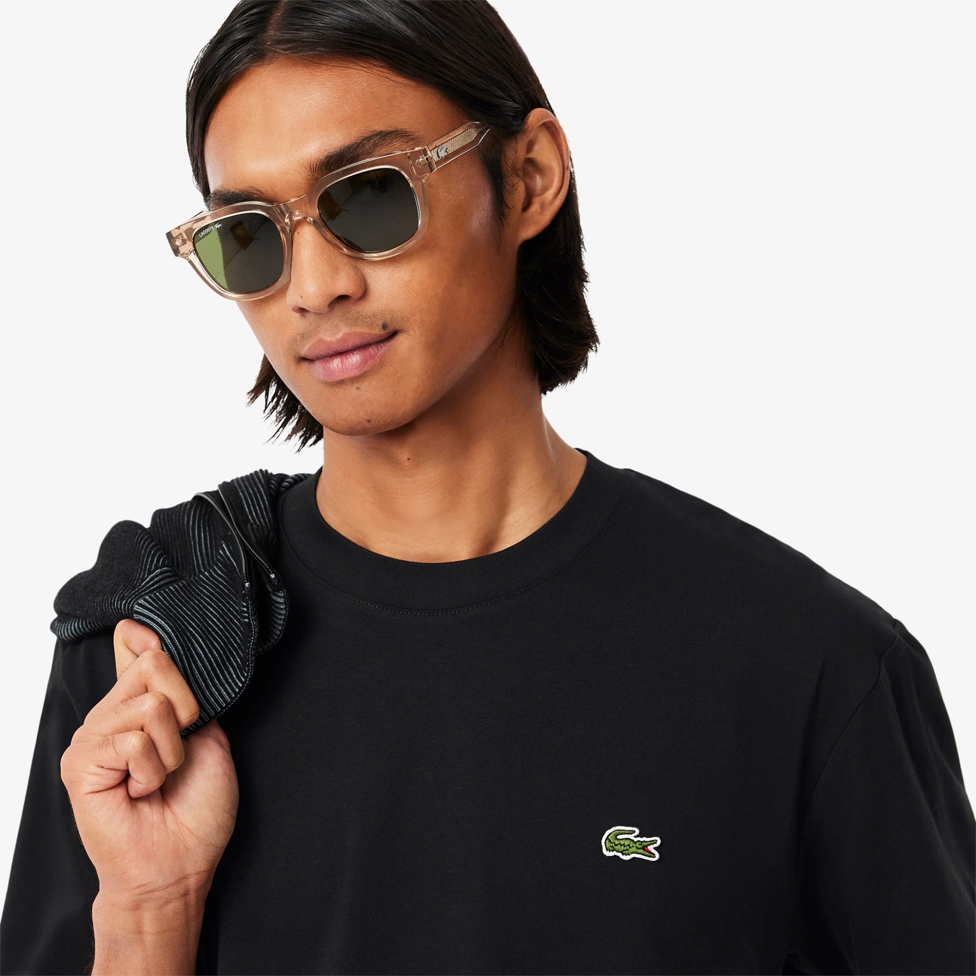 Classic Fit Bisiklet Yaka T-Shirt