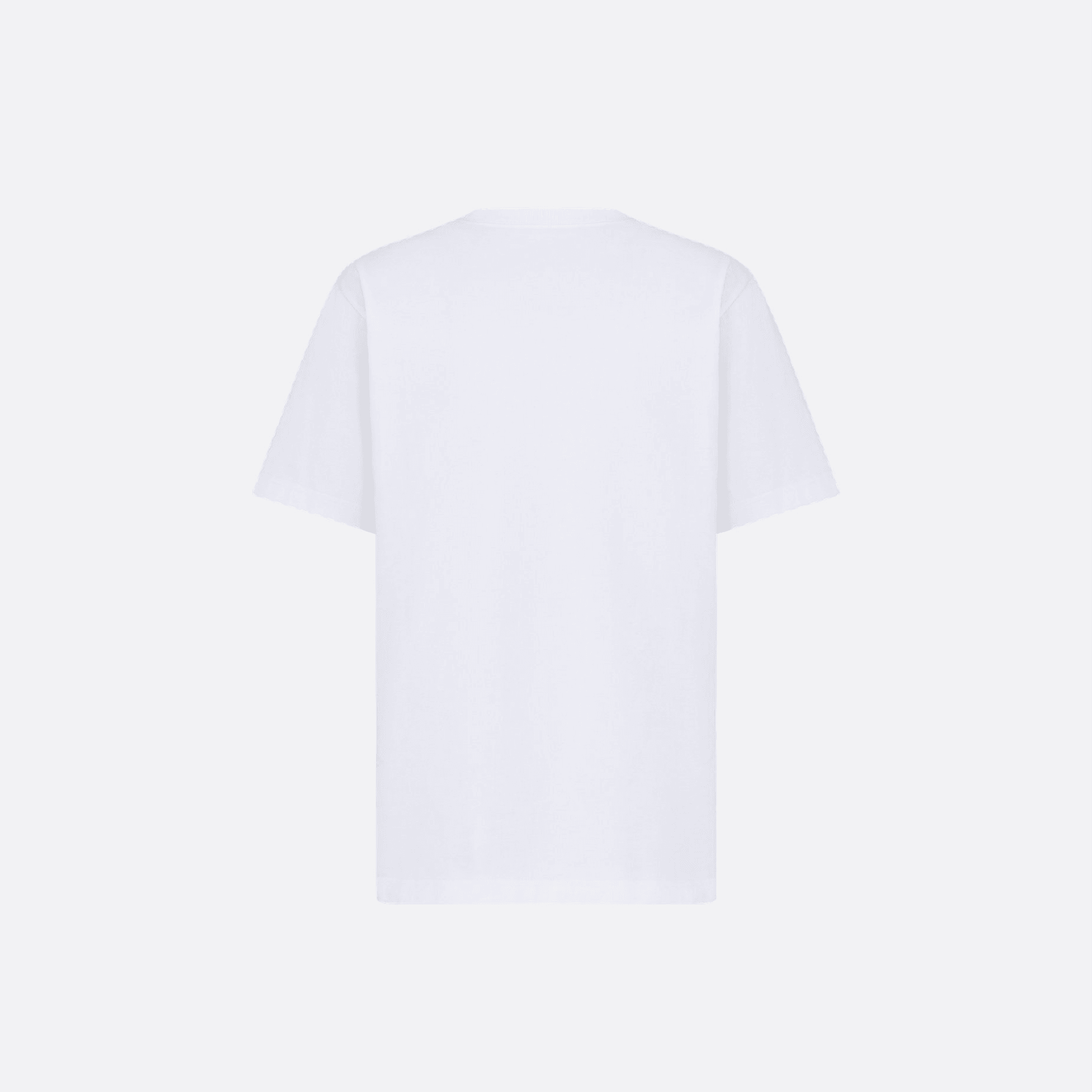 Charm T-Shirt, Relaxed Fit - Beyaz