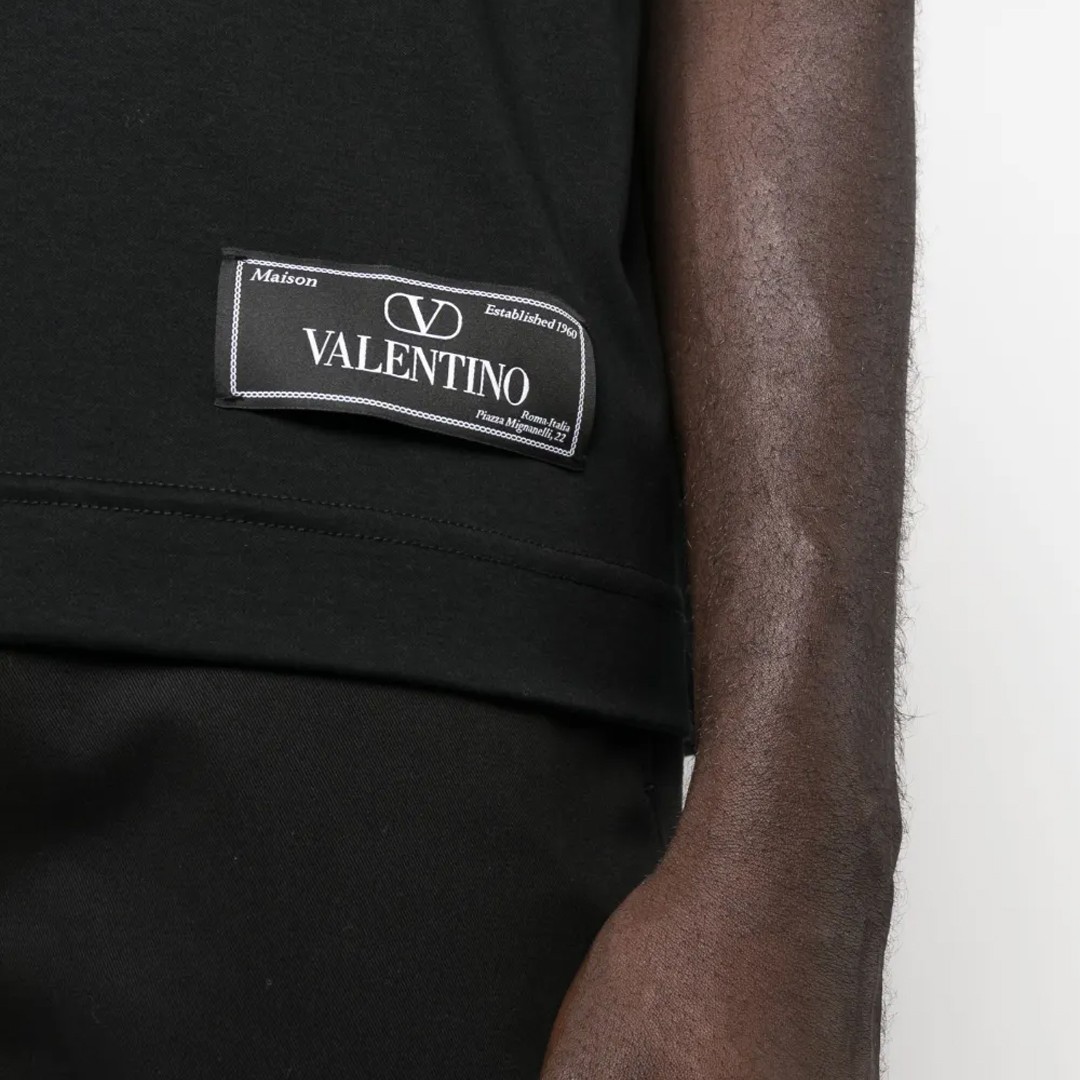 logo-appliqué cotton T-shirt