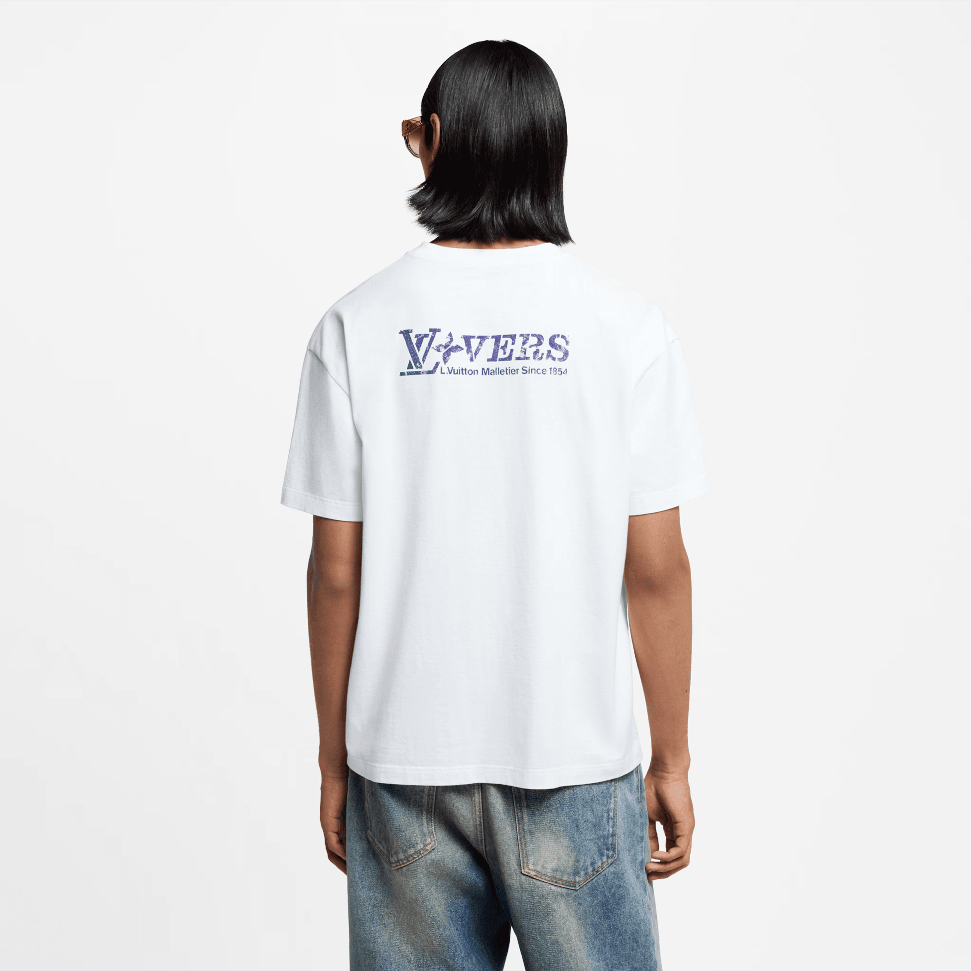 Embellished Graphic Cotton T-Shirt