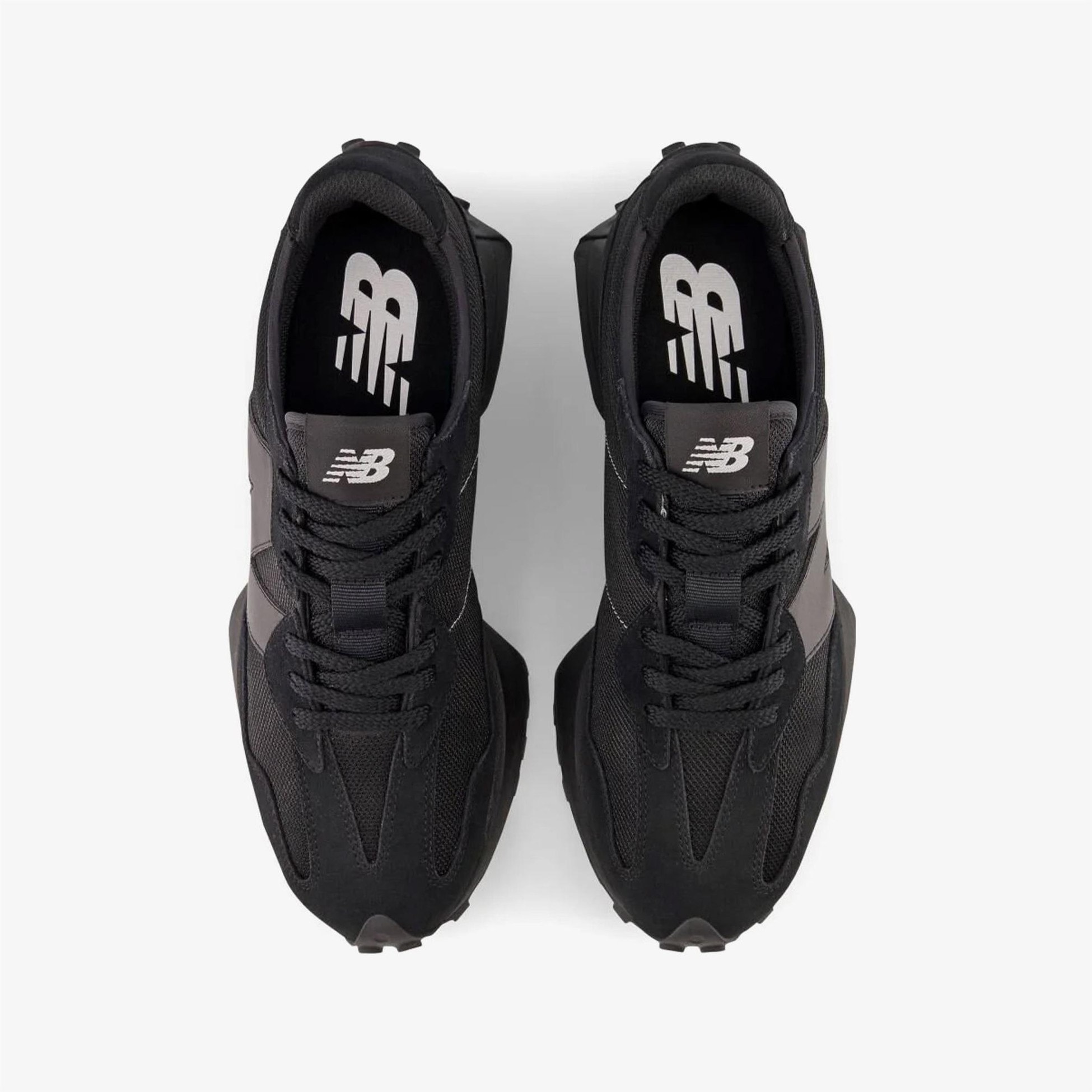 327 Unisex Spor Ayakkabı - Siyah/Siyah