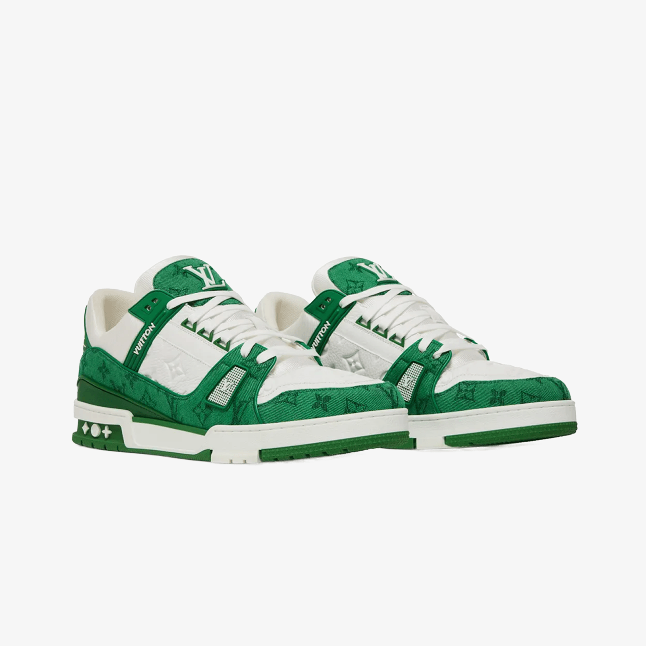LV Trainer Sneaker  - Yeşil/Beyaz