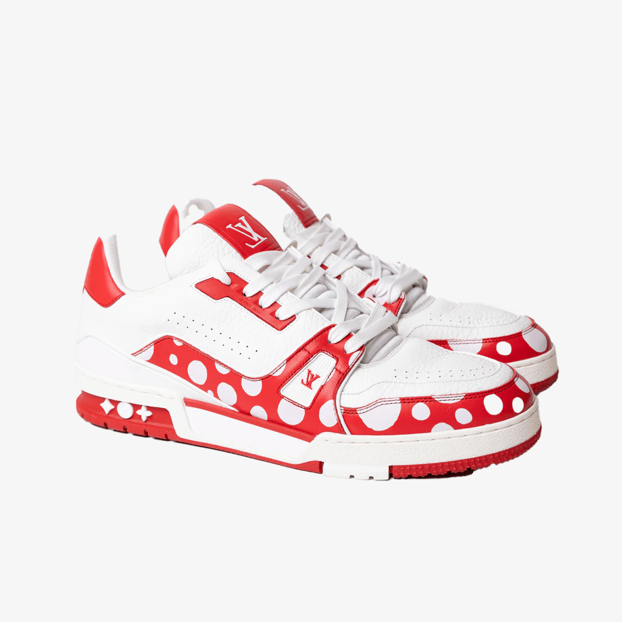 LV Trainer Sneaker  - Beyaz/Kırmızı
