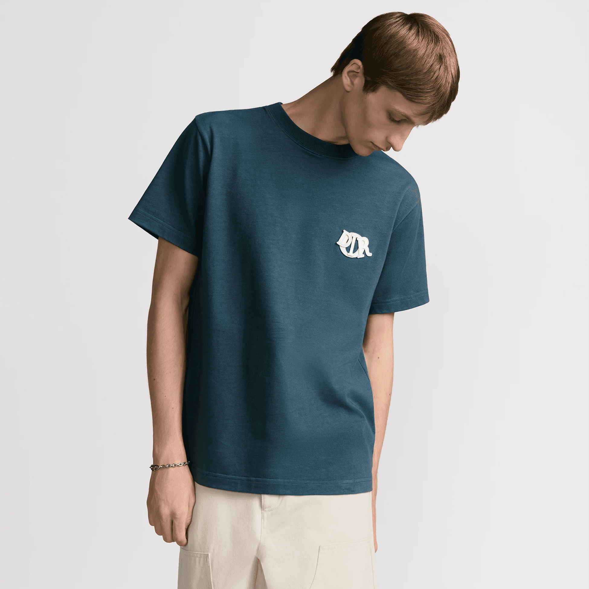 Charm T-Shirt, Relaxed Fit - Yeşil