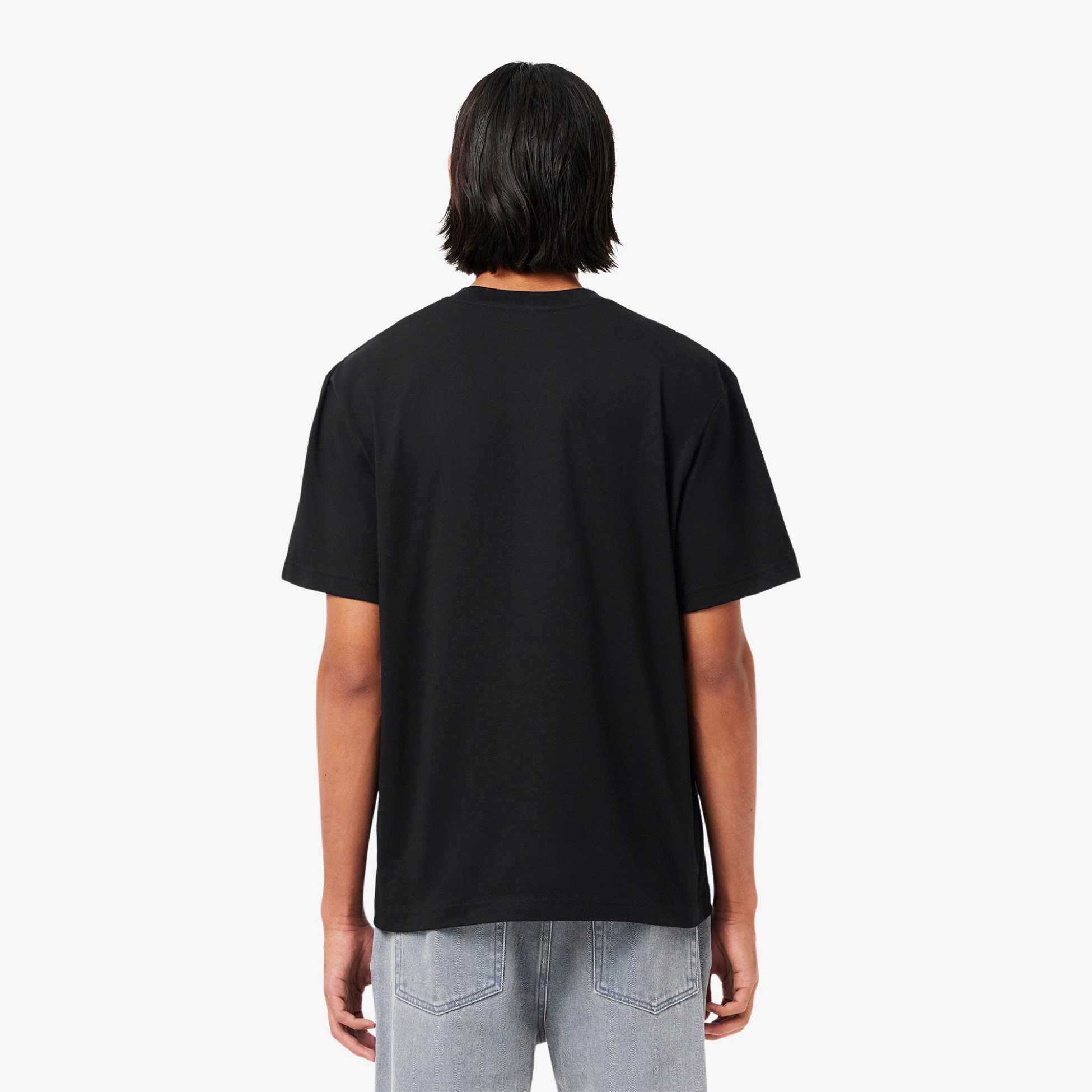 Classic Fit Bisiklet Yaka T-Shirt