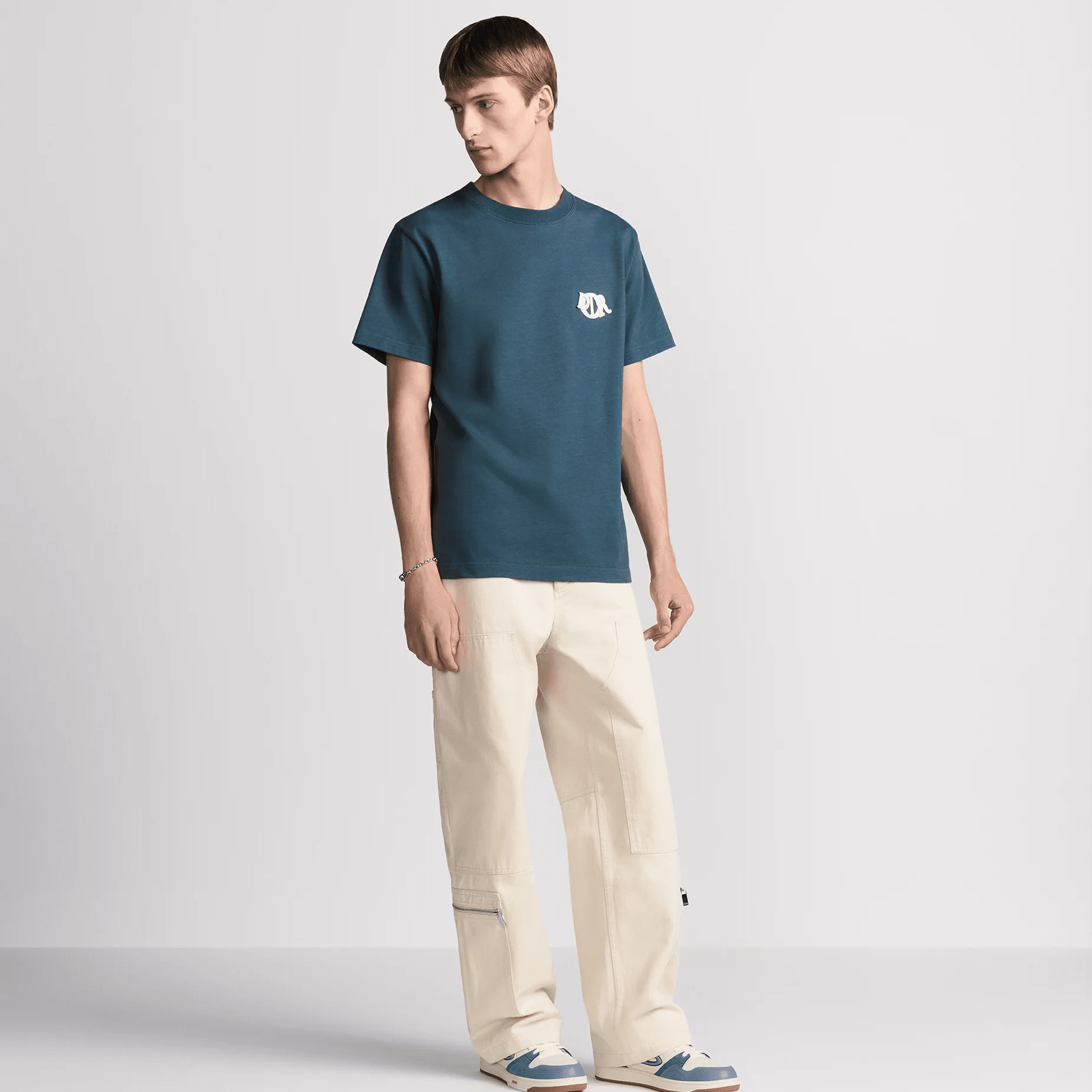 Charm T-Shirt, Relaxed Fit - Yeşil