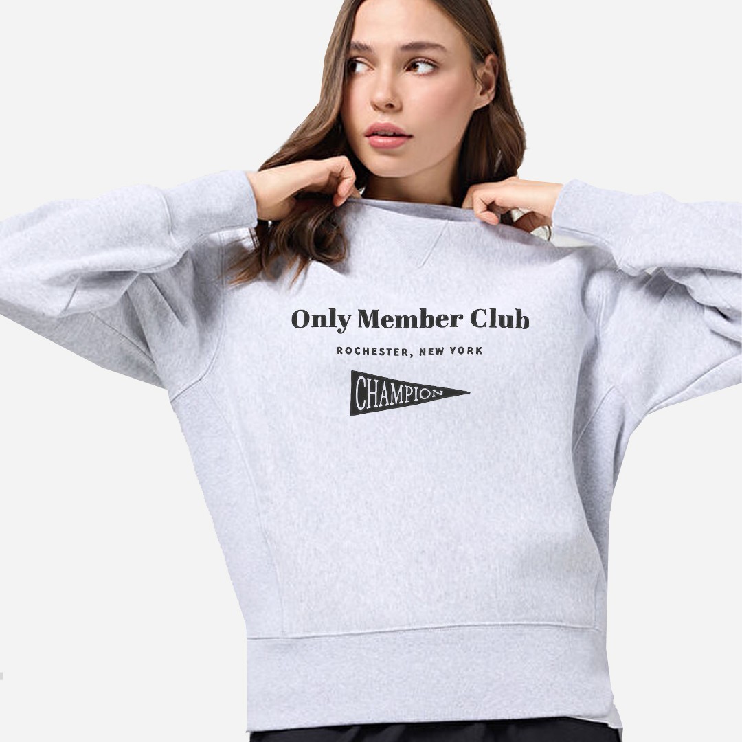 Only Members Club Kadın Sweatshirt - Gri