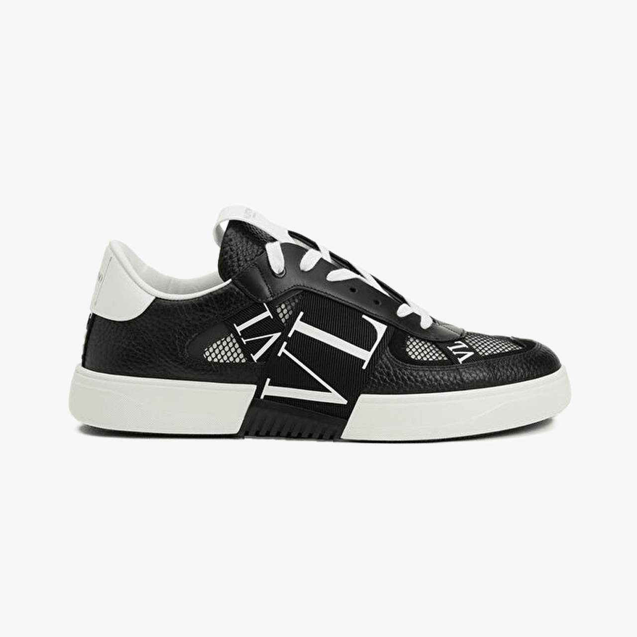 Valentino Garavani VL7N Siyah Beyaz Erkek Deri Sneaker