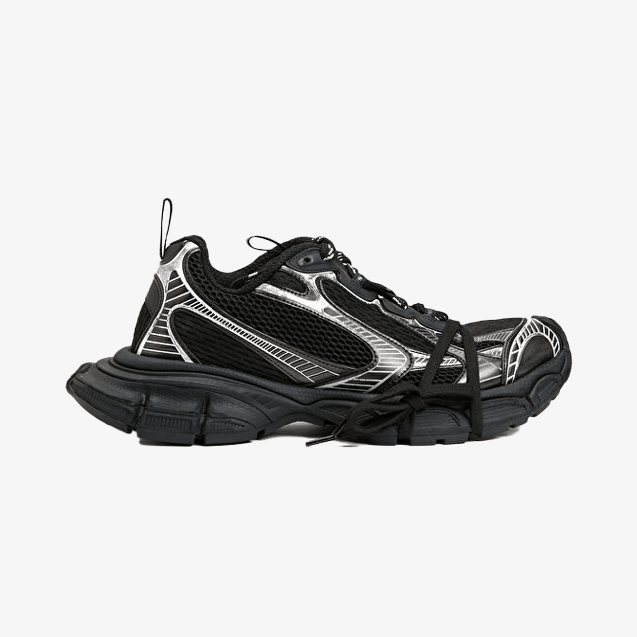 Balenciaga 3XL Siyah Beyaz Sneaker