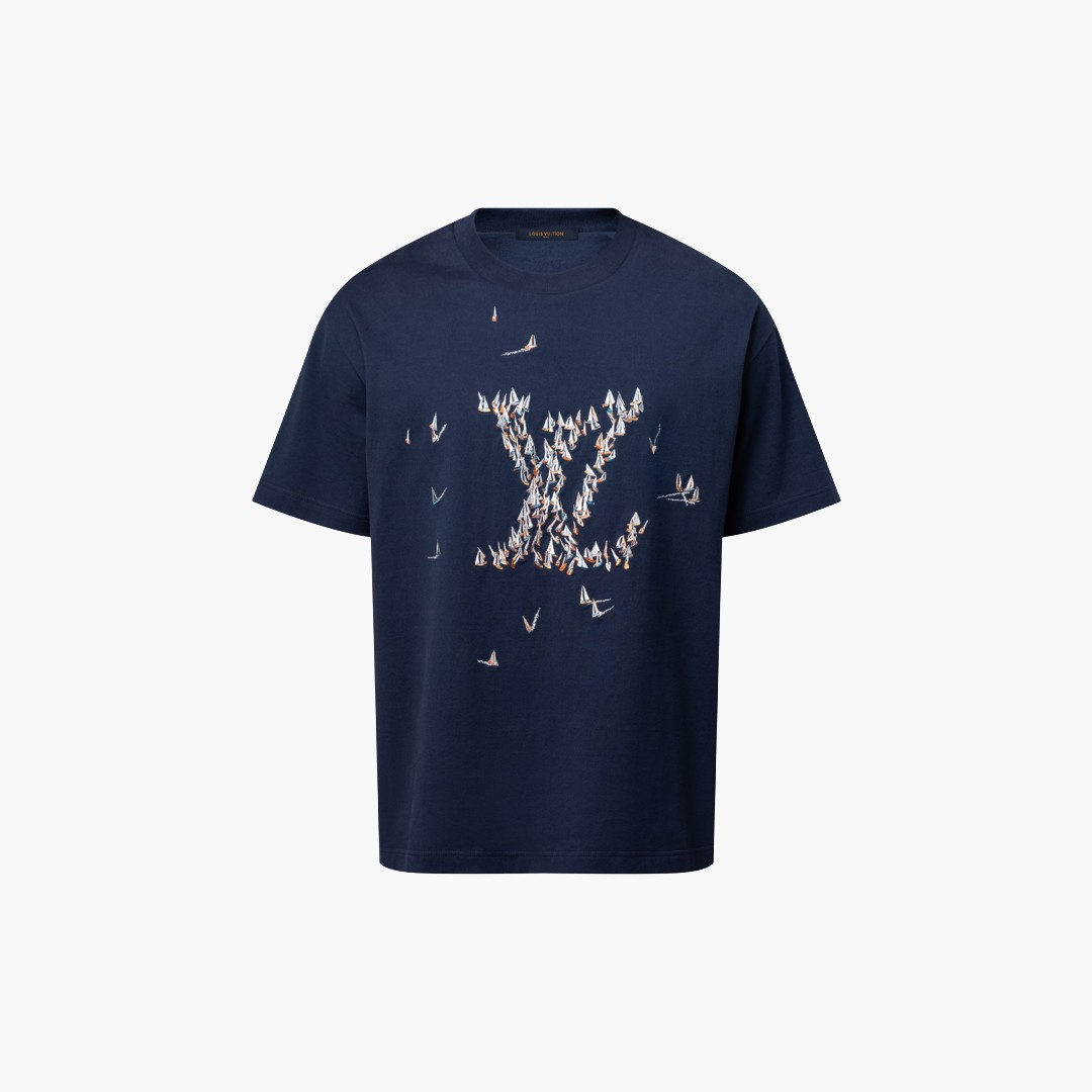 Embroidered Cotton T-Shirt