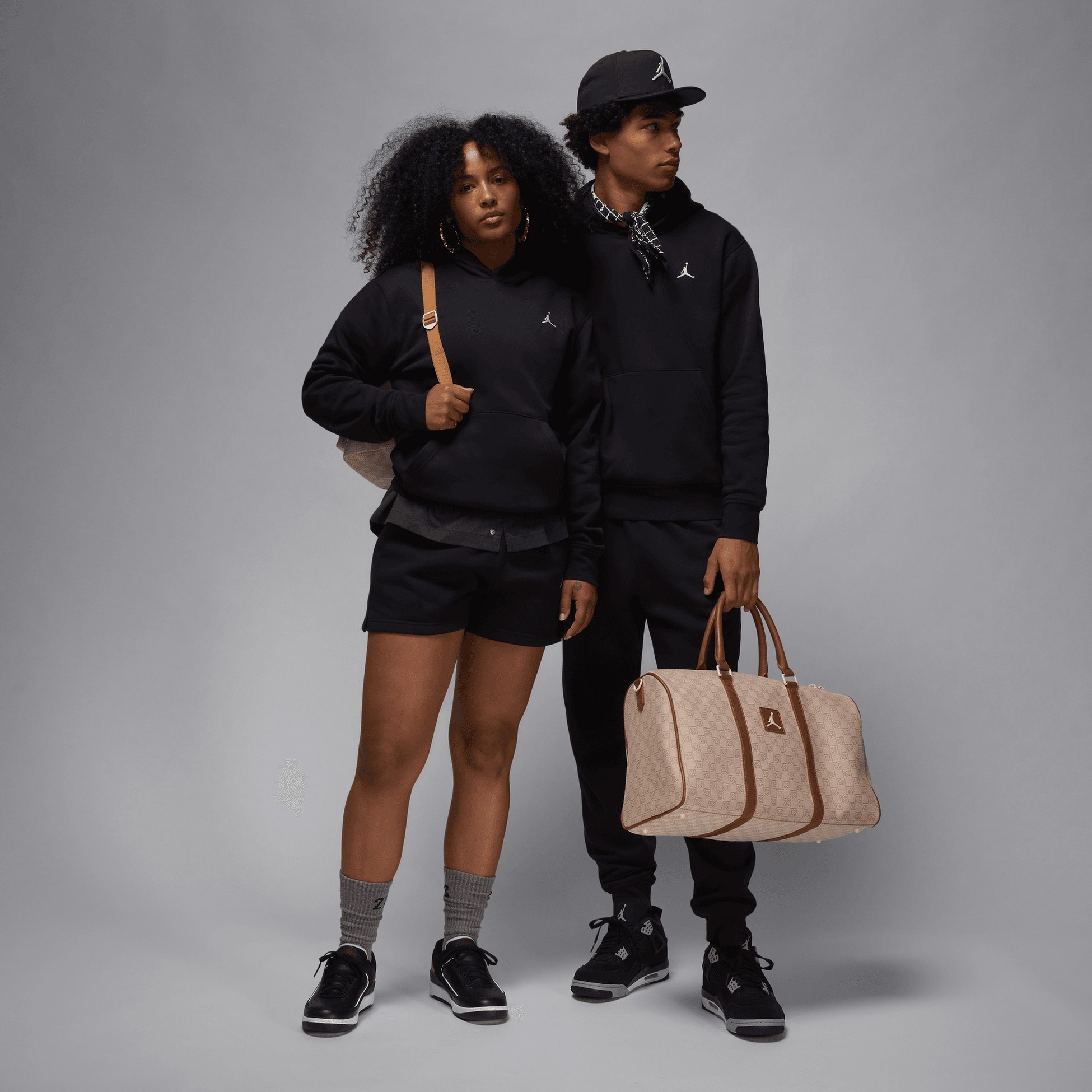 Jordan Brooklyn Fleece Hoodie - Siyah