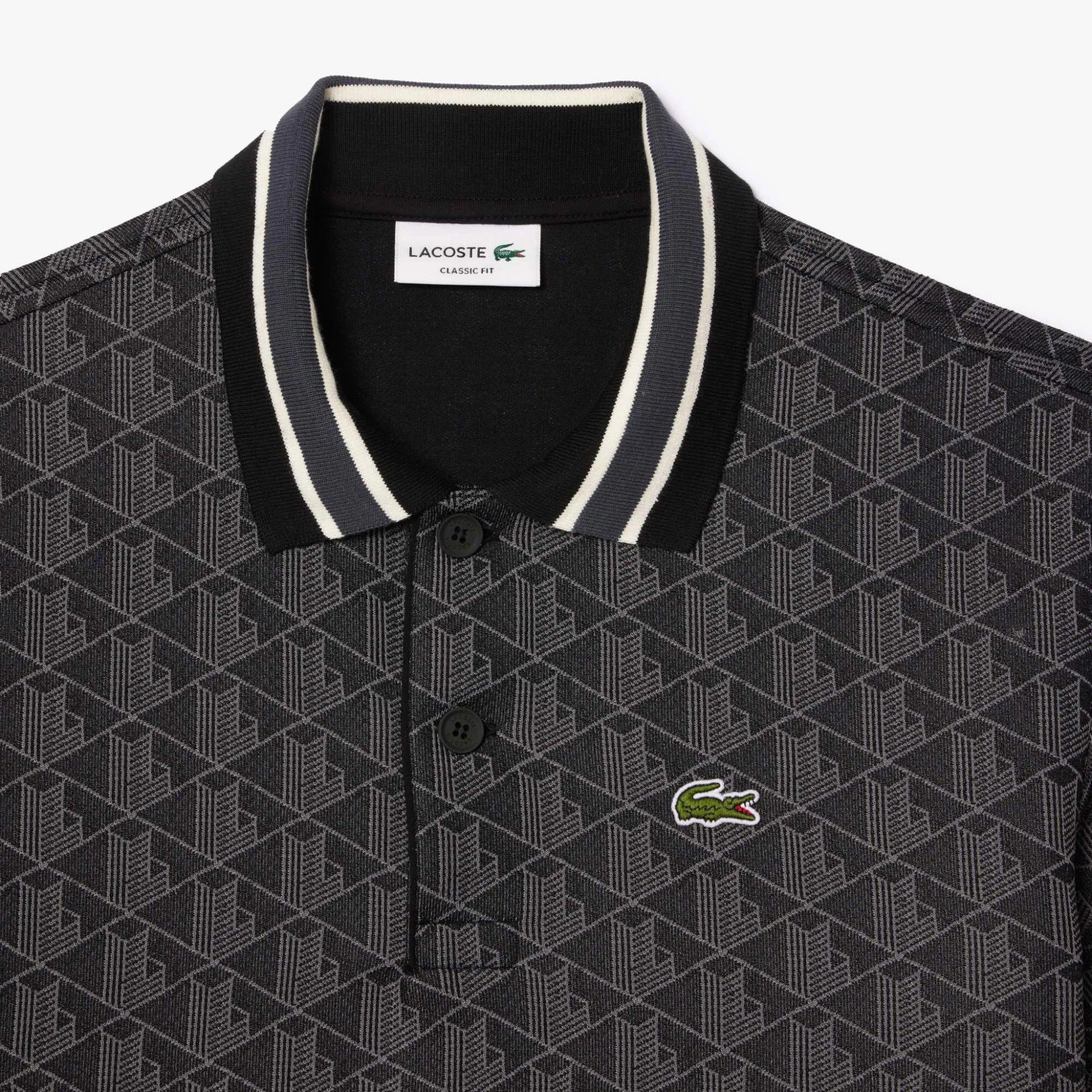 Classic Fit Monogram Polo