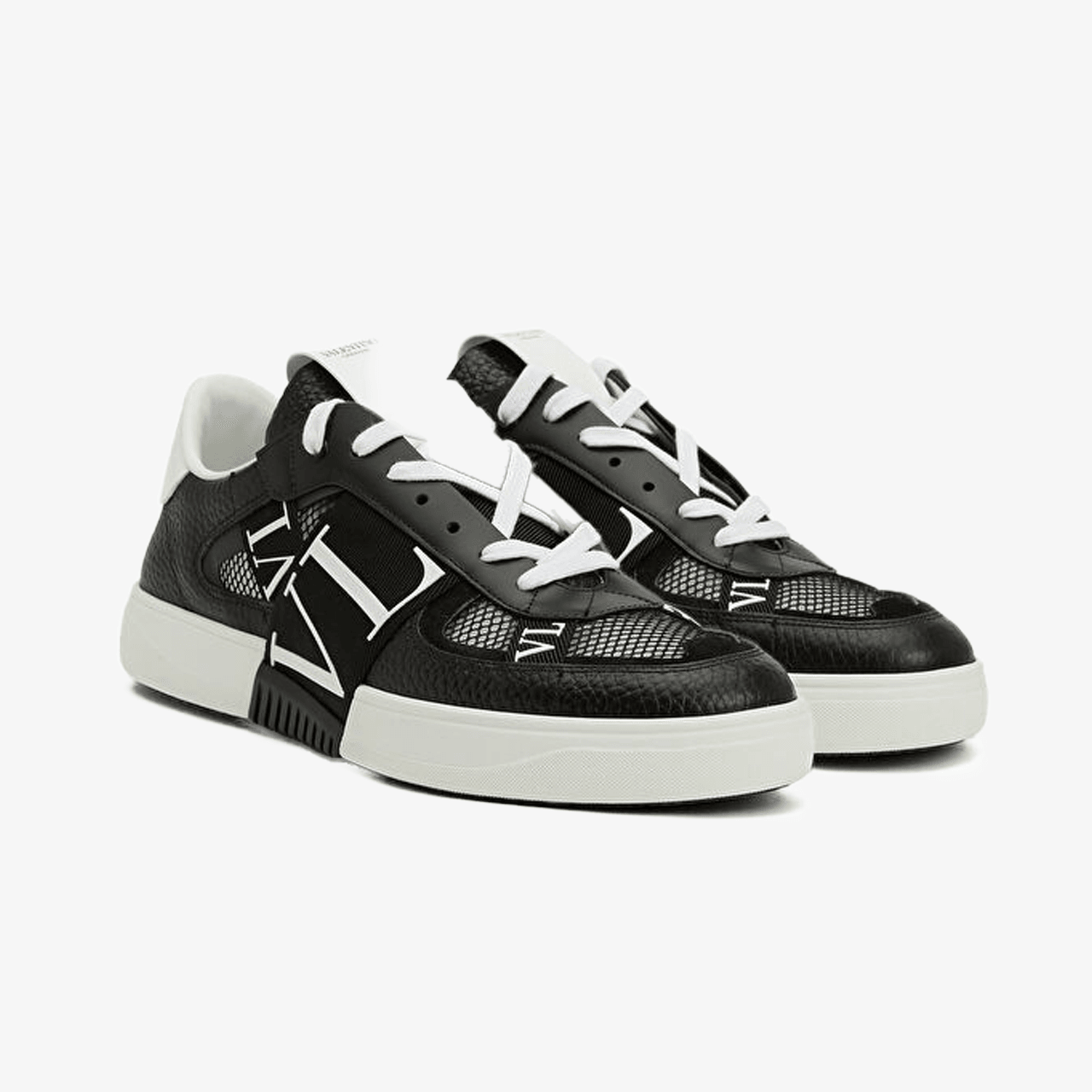 Valentino Garavani VL7N Siyah Beyaz Erkek Deri Sneaker