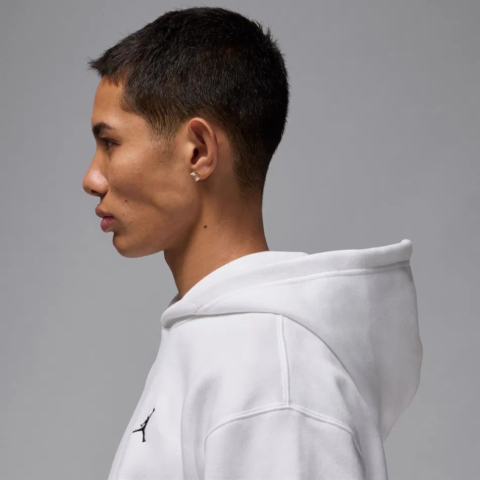 Jordan Brooklyn Fleece Hoodie - Beyaz