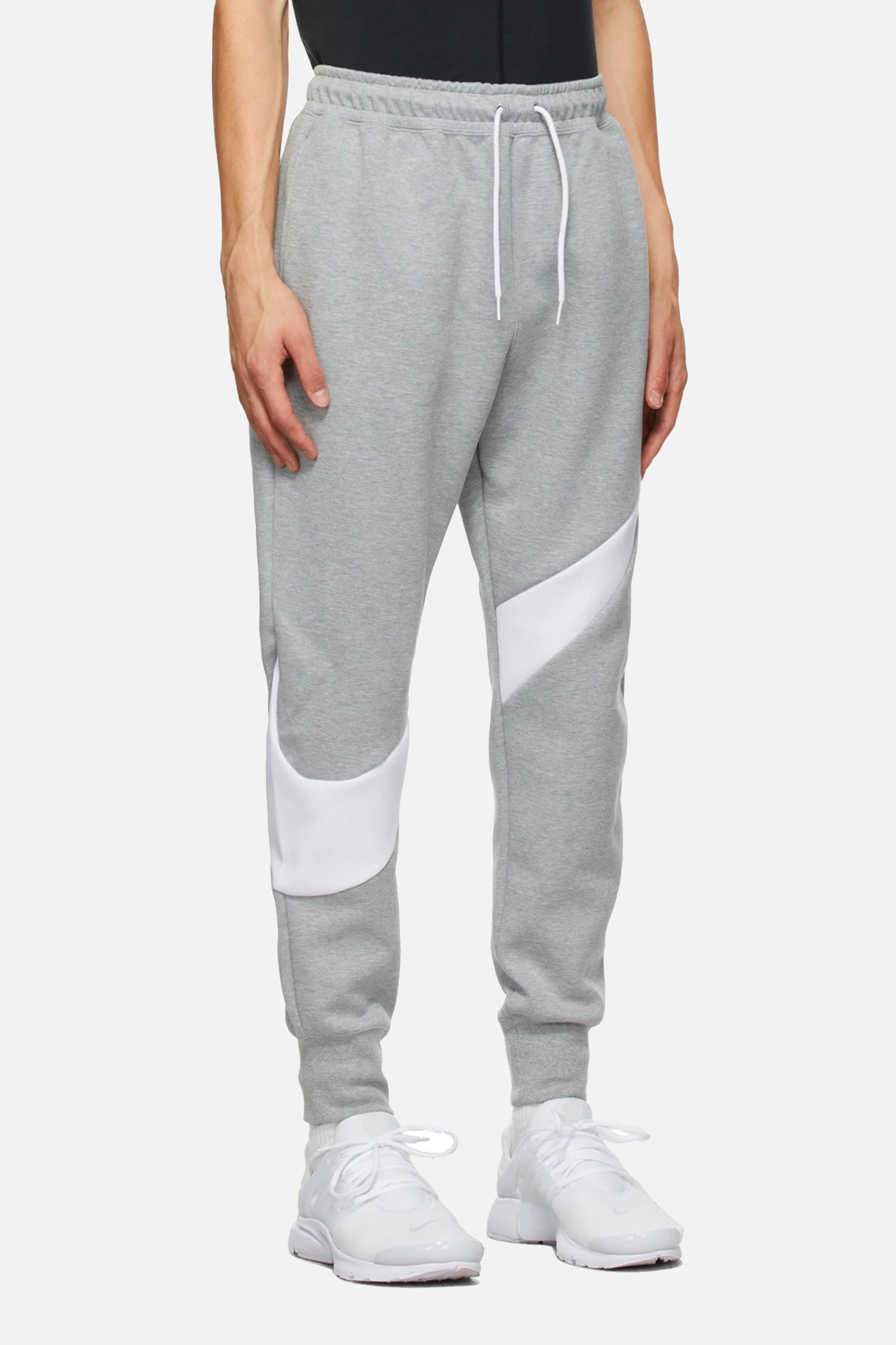 Swoosh Tech Fleece Joggers - Dark Grey/White