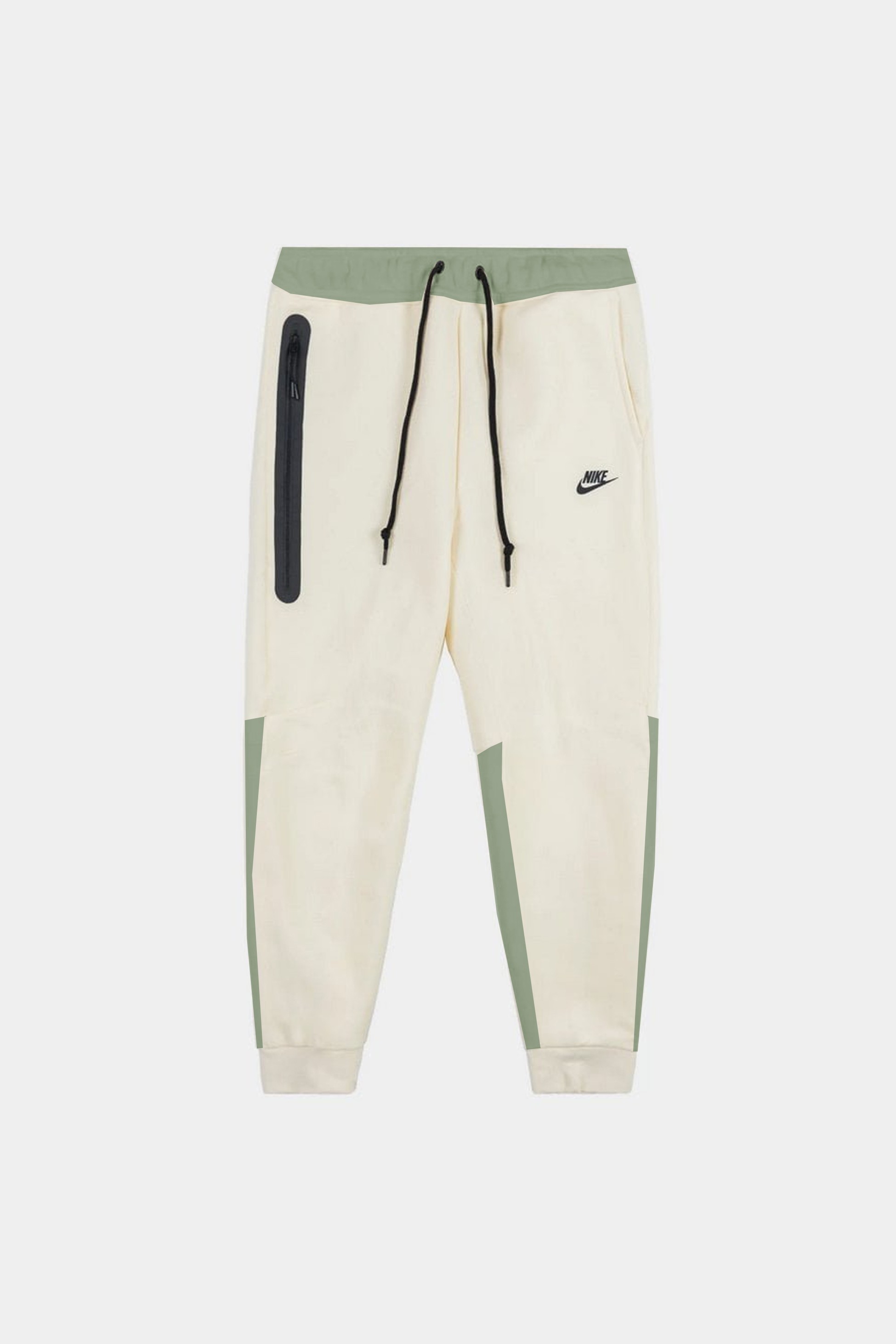 Yeni Tech Fleece Joggers - Milk/Green