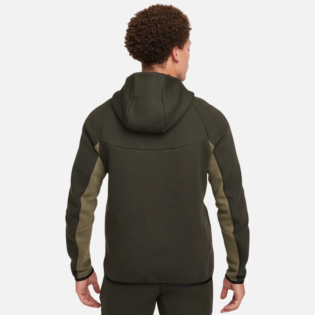 Tech Full-Zip Windrunner Hoodie - Sequoia/Medium Olive/Black