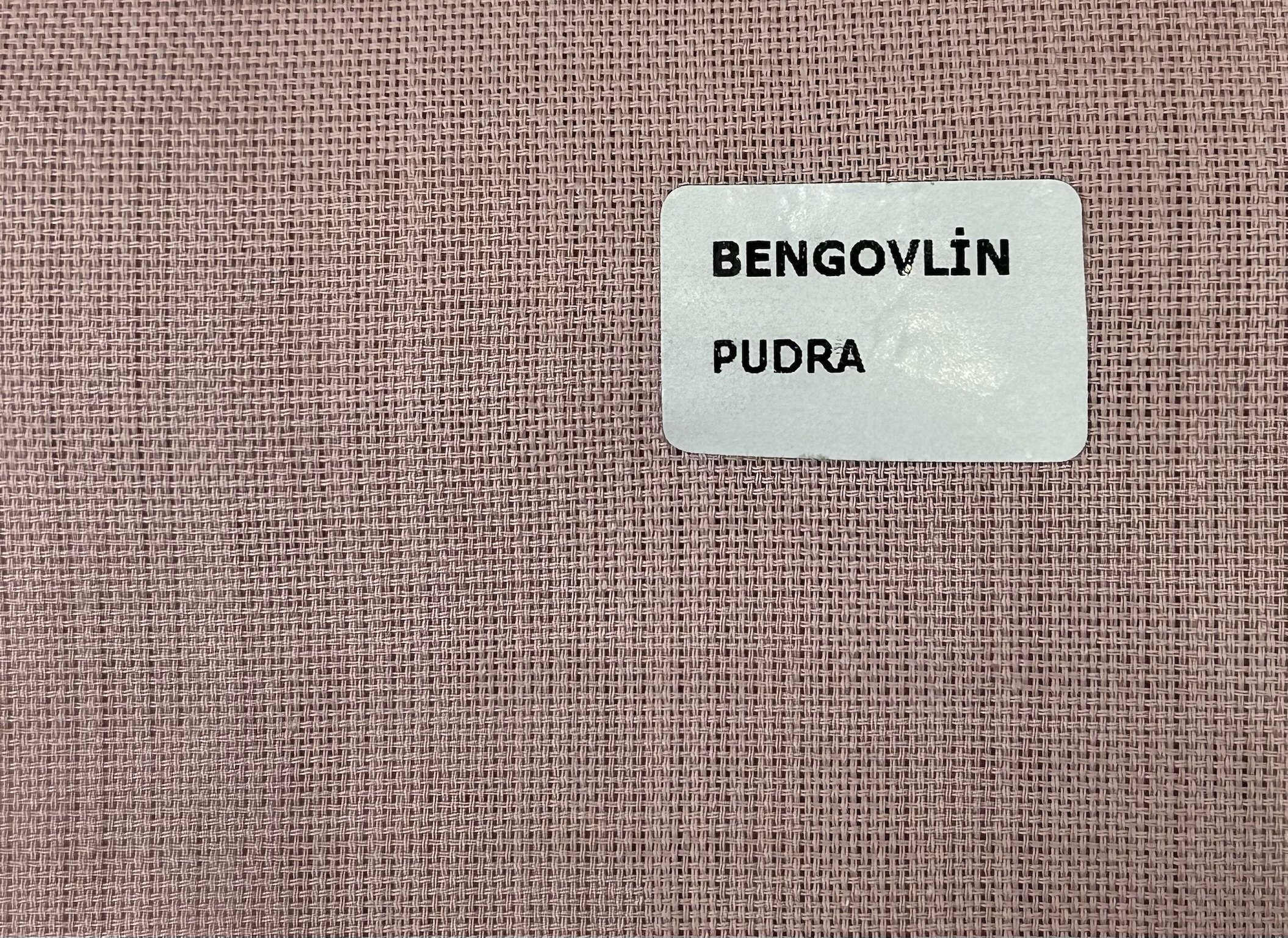 Bengovlin Masa Örtülük Kumaş - Pudra