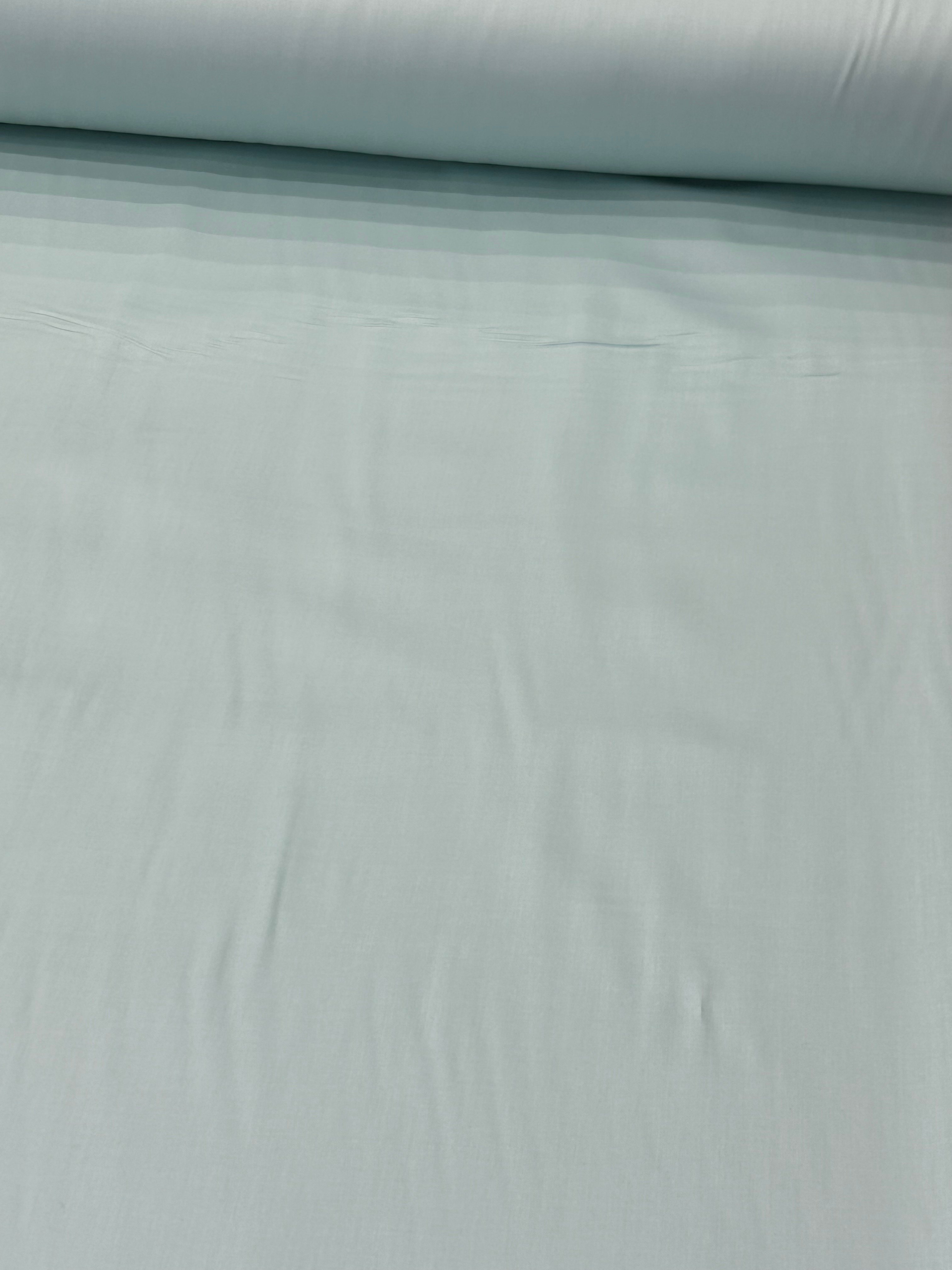 Gökyüzü Mavisi Pamuk Saten