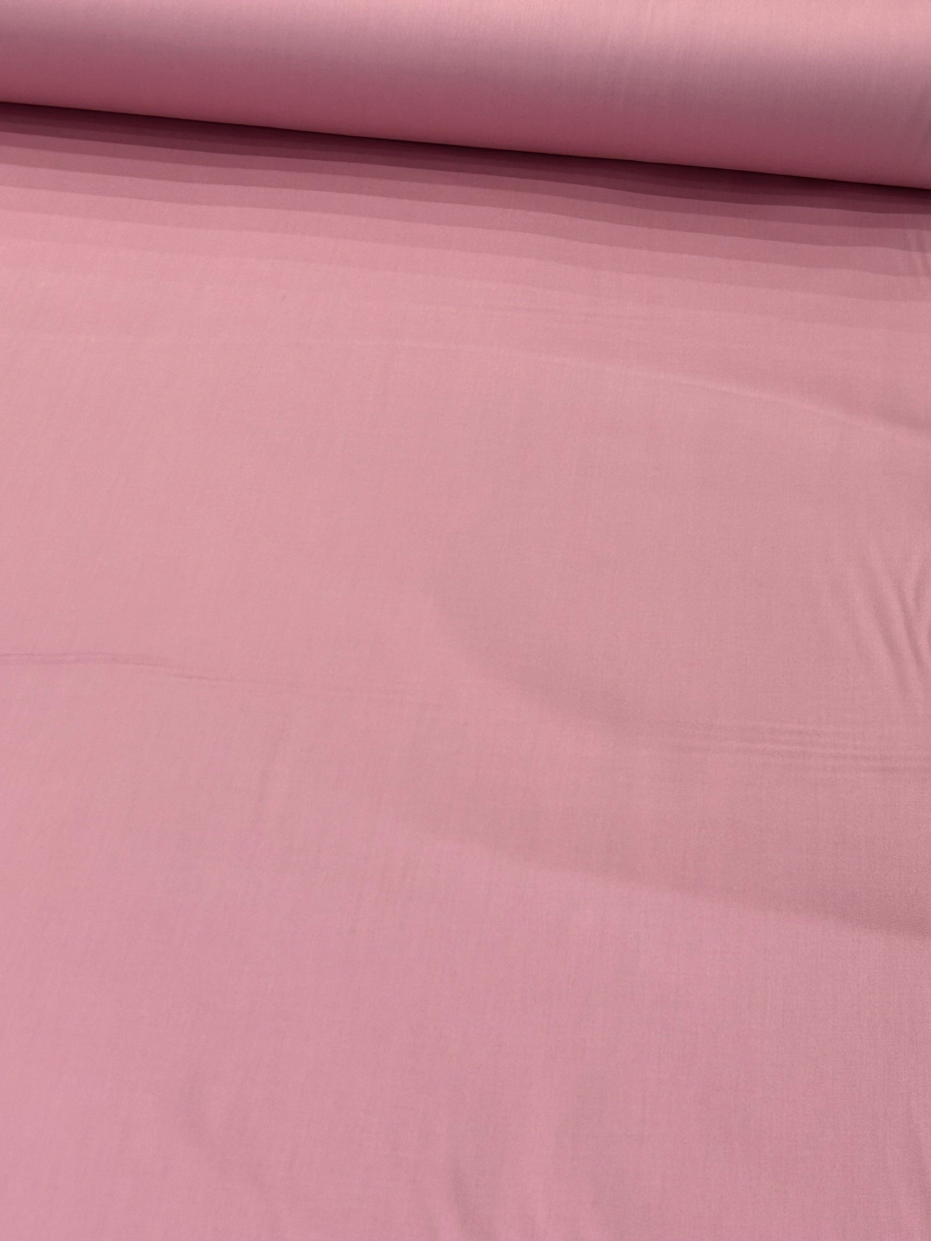 Koyu Pembe Pamuk Saten 