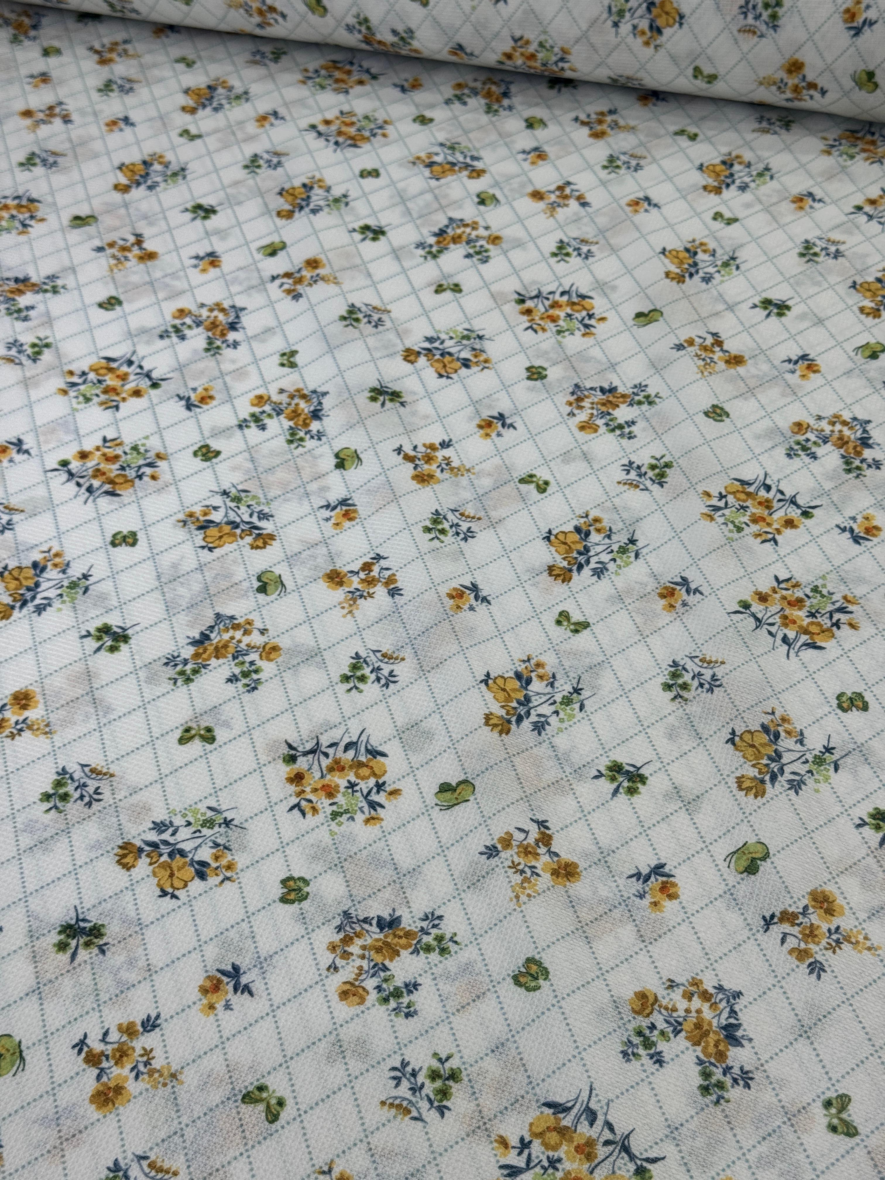 Çiçek Buketi Rachel Kumaş - Sarı