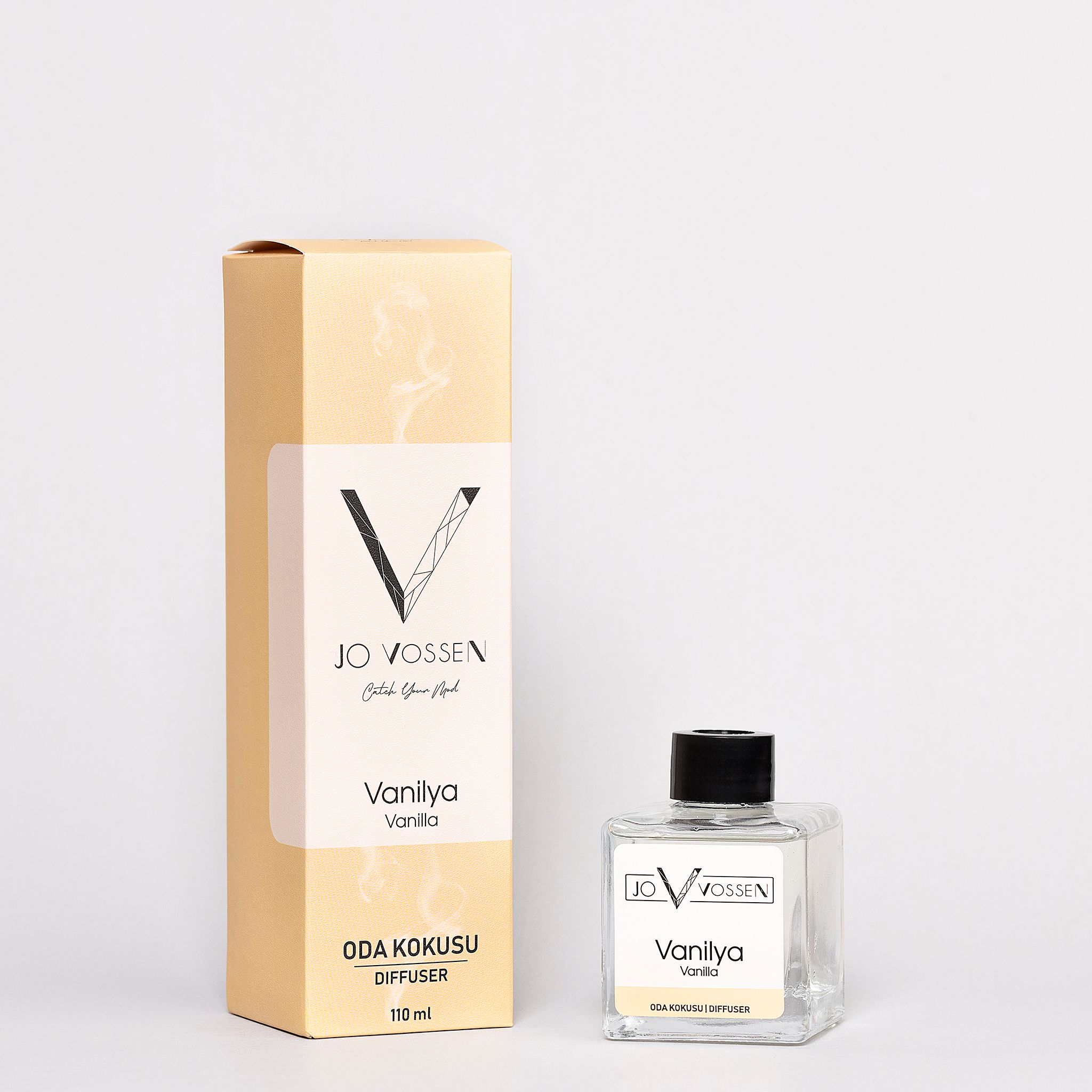JO VOSSEN Çubuklu Oda Kokusu 110ML VANİLYA 8684278690433