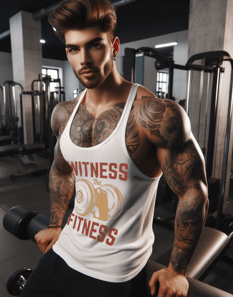 Witness Fitness Gym Tank Top Sporcu Atleti