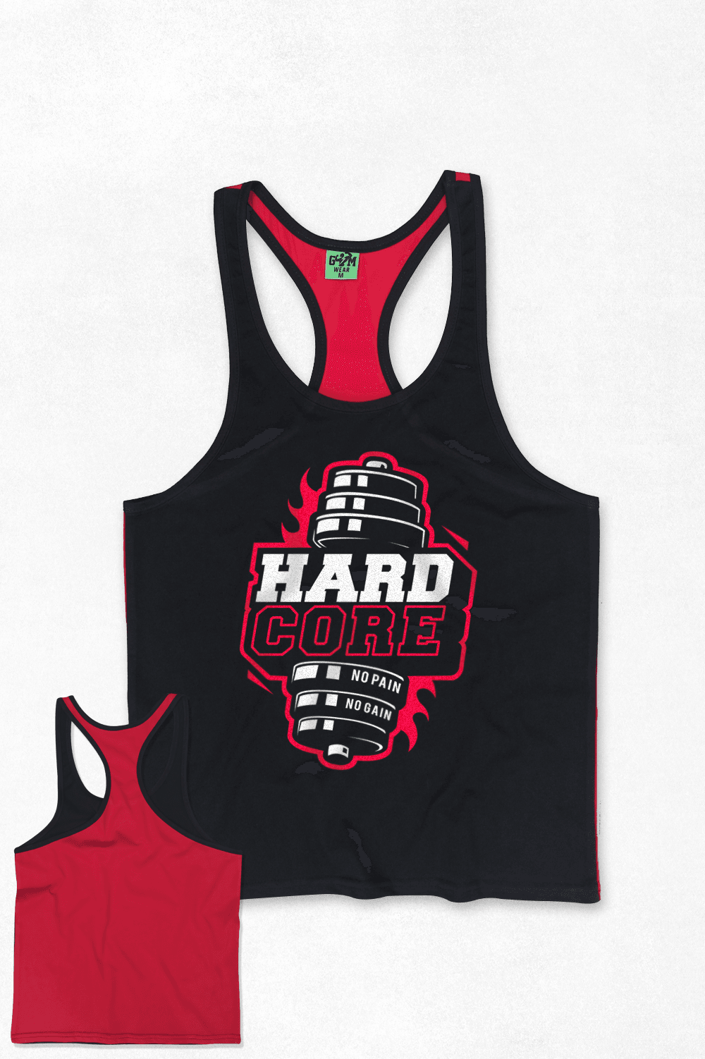 Hard Core Npng Fitness Tank Top Sporcu Atleti