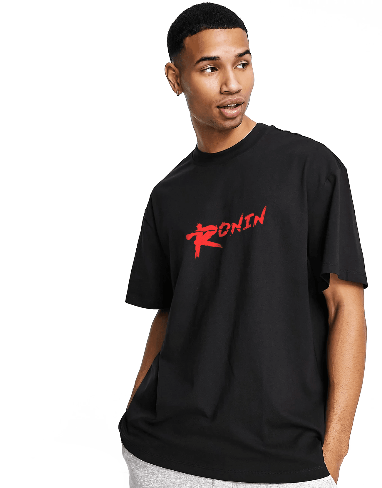 Ronin Oversize T-shirt Siyah