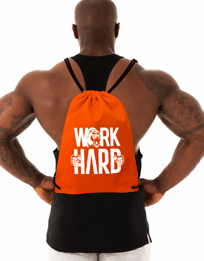 Work Hard Fitness Gymback Torba Çanta