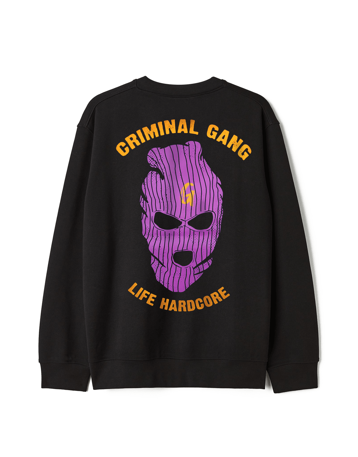 Gang Oversize Sweatshirt Siyah