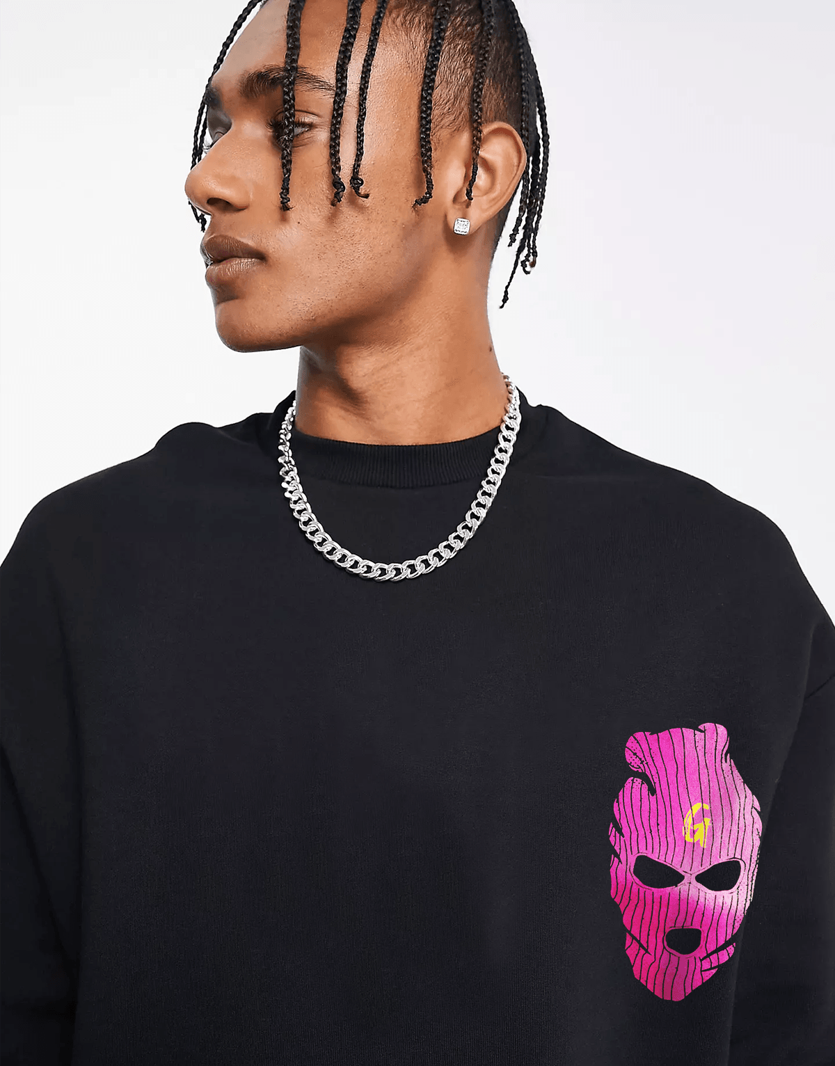 Gang Oversize Sweatshirt Siyah