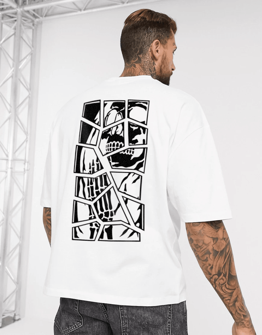 Skullcracked Oversize Tshirt